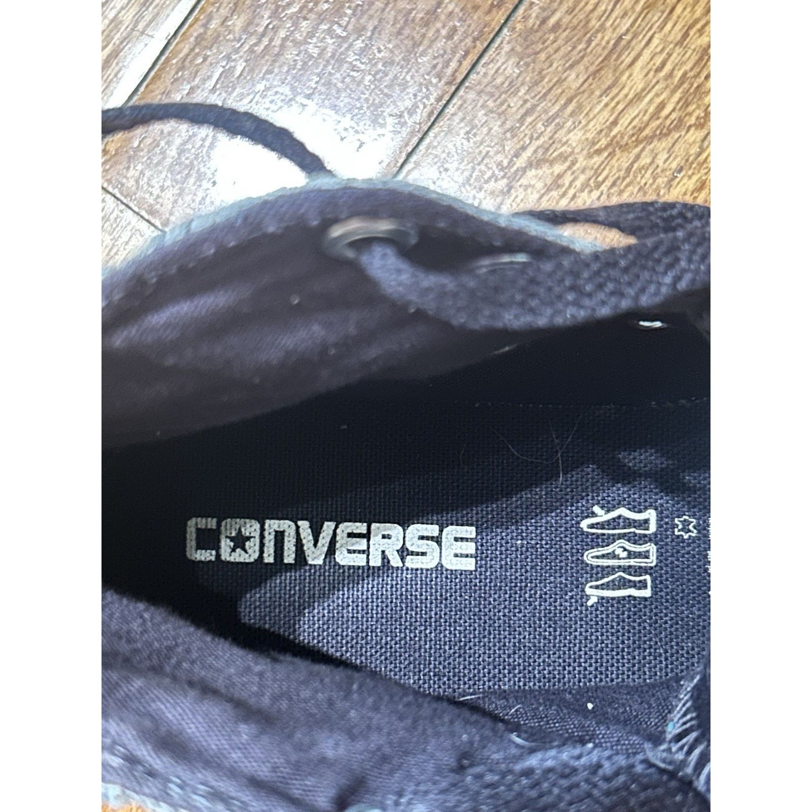 Converse Converse Womens High Top Studded Suede Denim Sneakers Size 7 Size US 7 / IT 37 - 9 Thumbnail