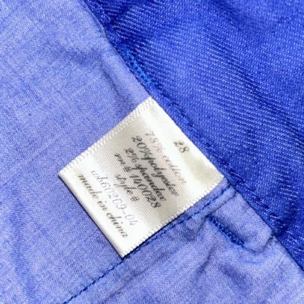 Designer Harper l Blue Chino Shorts Size 28 Size 28" / US 6 / IT 42 - 8 Thumbnail