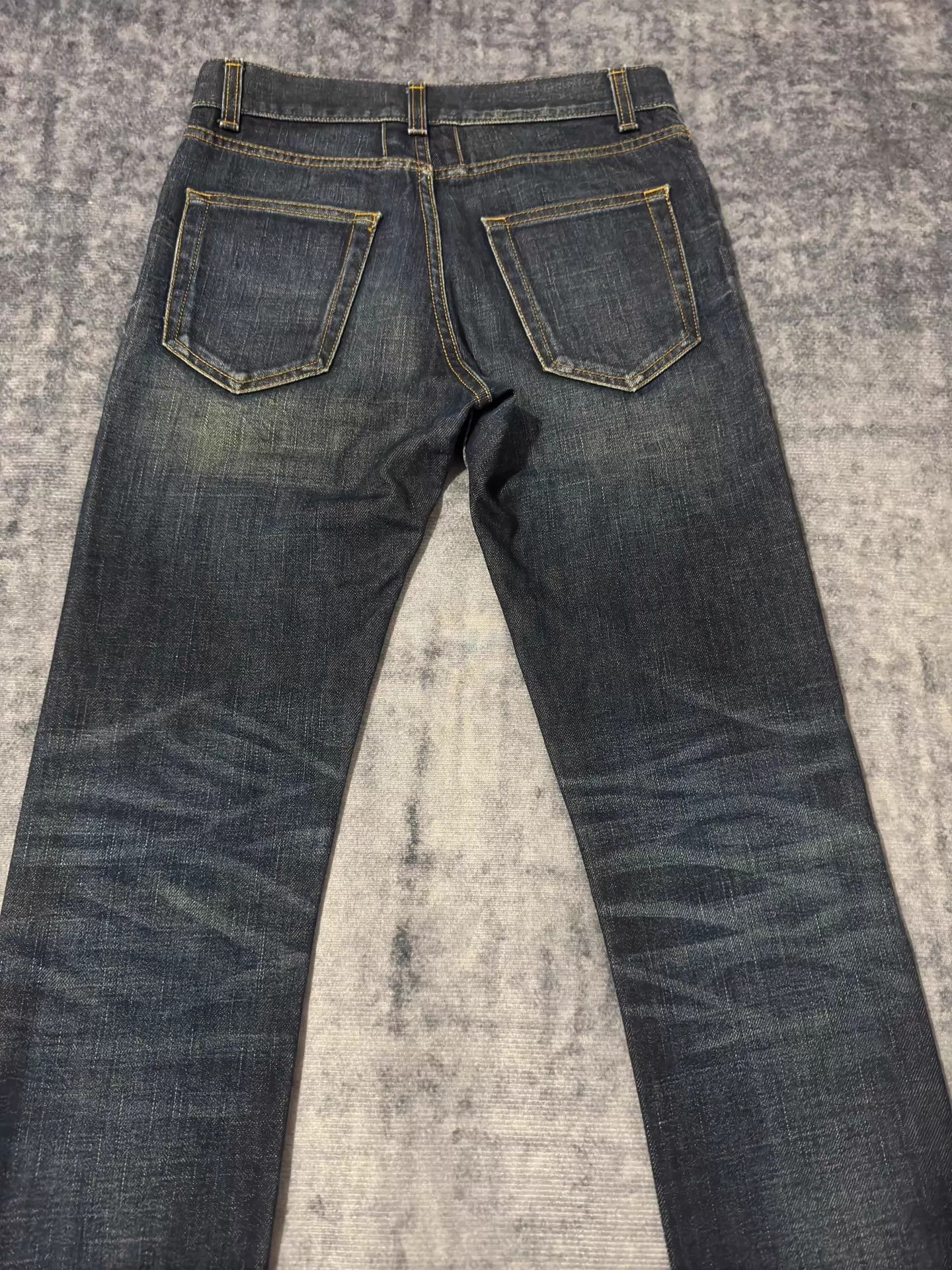 Saint Laurent Paris Saint Laurent SLP 13SS Deep Blue Cat Claw Skinny 28 Size US 28 / EU 44 - 4 Thumbnail