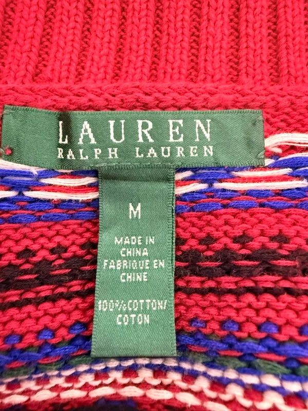 Lauren Ralph Lauren Maglione Ralph Lauren Rosso Donna Taglia M Size M / US 6-8 / IT 42-44 - 10 Thumbnail
