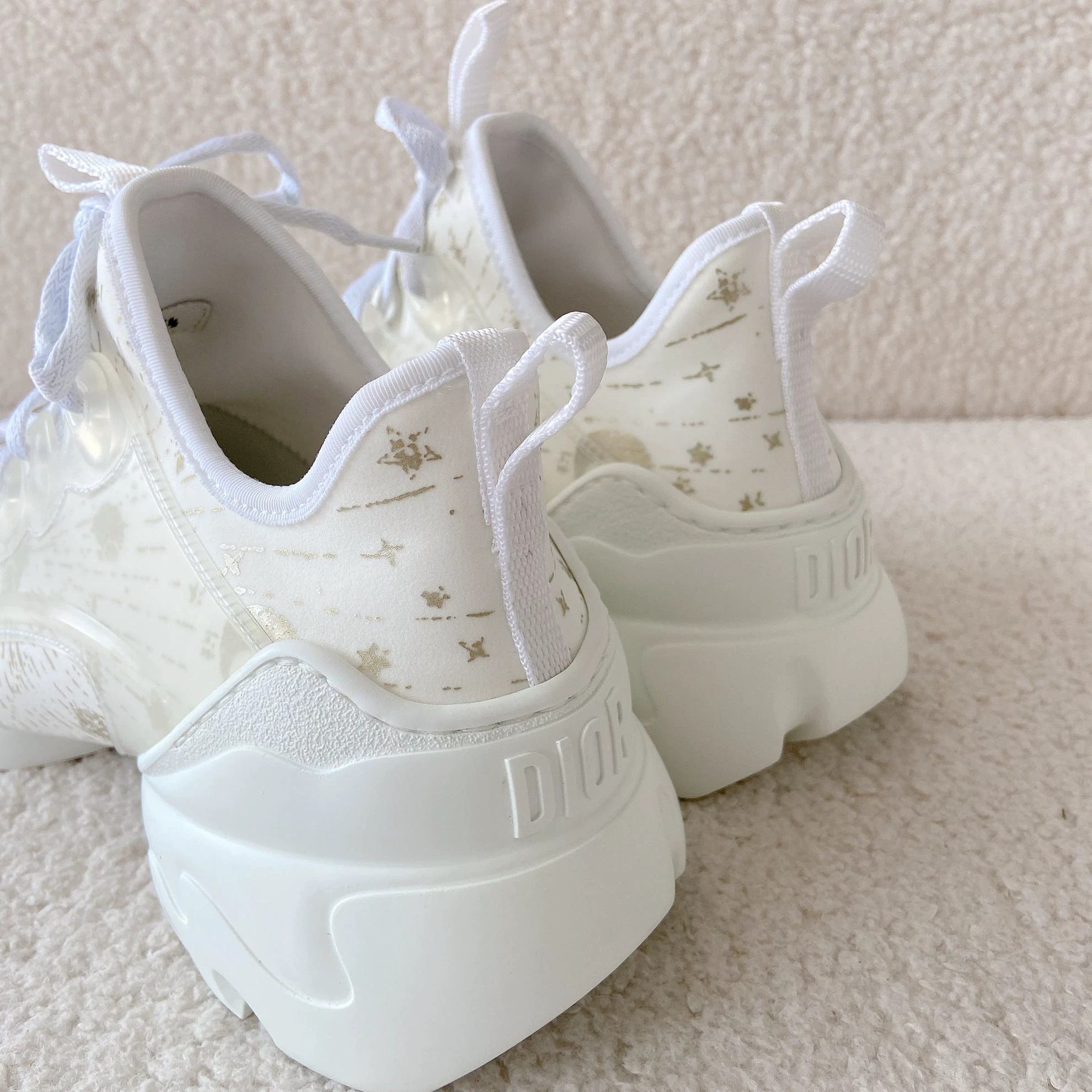 Dior Dior D-Connect Constellation Sheepskin Dad Shoes 37.5 Size US 7 / IT 37 - 7 Thumbnail