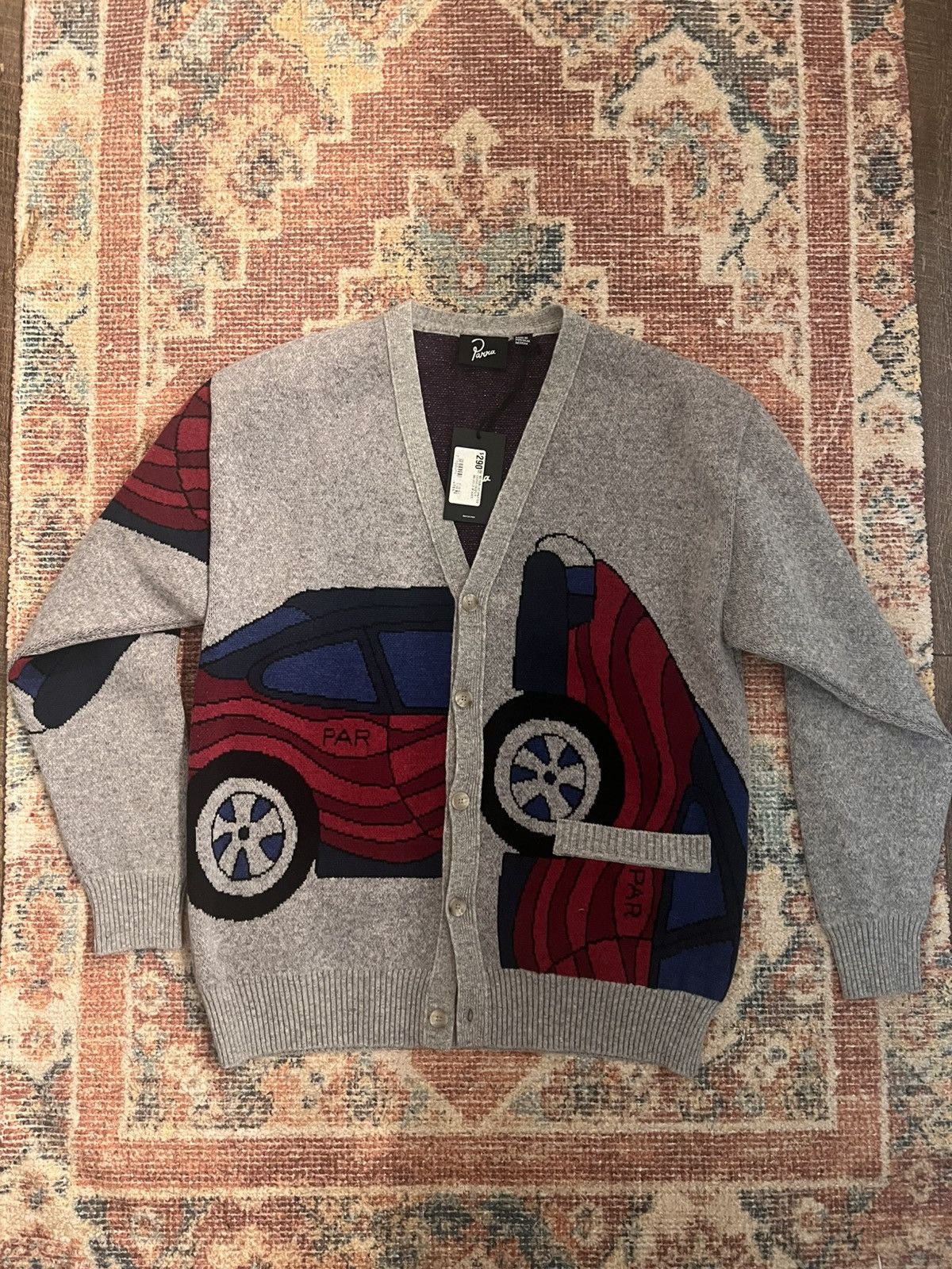 Parra Parra “No Parking” cardigan Size US M / EU 48-50 / 2 - 1 Thumbnail