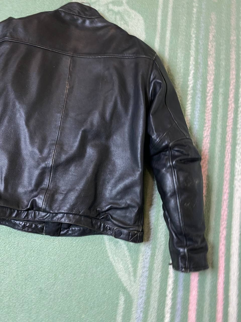 Vintage MOTO Vintage Black Leather Jacket REV'IT! Streetwear Size US XL / EU 56 / 4 - 23 Thumbnail