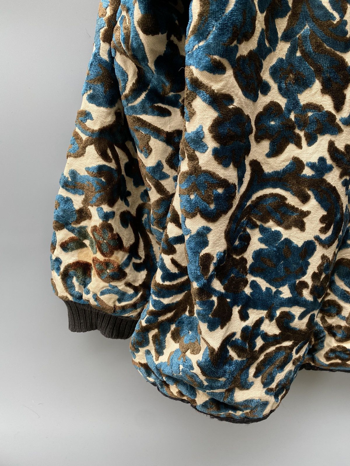 Vintage Vintage 60s Tapestry Faux Fur Jacket Size S / US 4 / IT 40 - 11 Thumbnail
