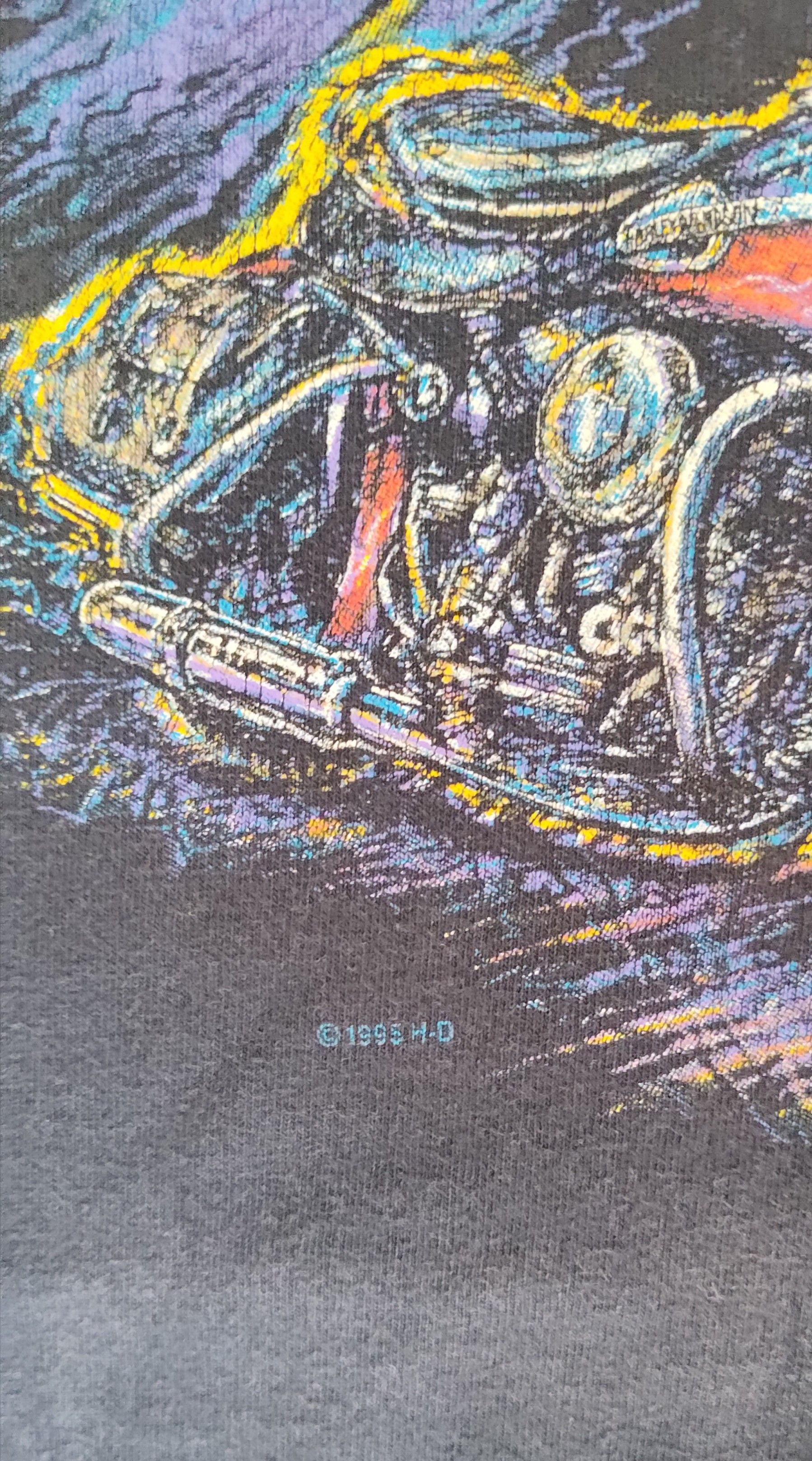 Harley Davidson Vintage 90s Harley Davidson T-shirt Size US S / EU 44-46 / 1 - 5 Thumbnail