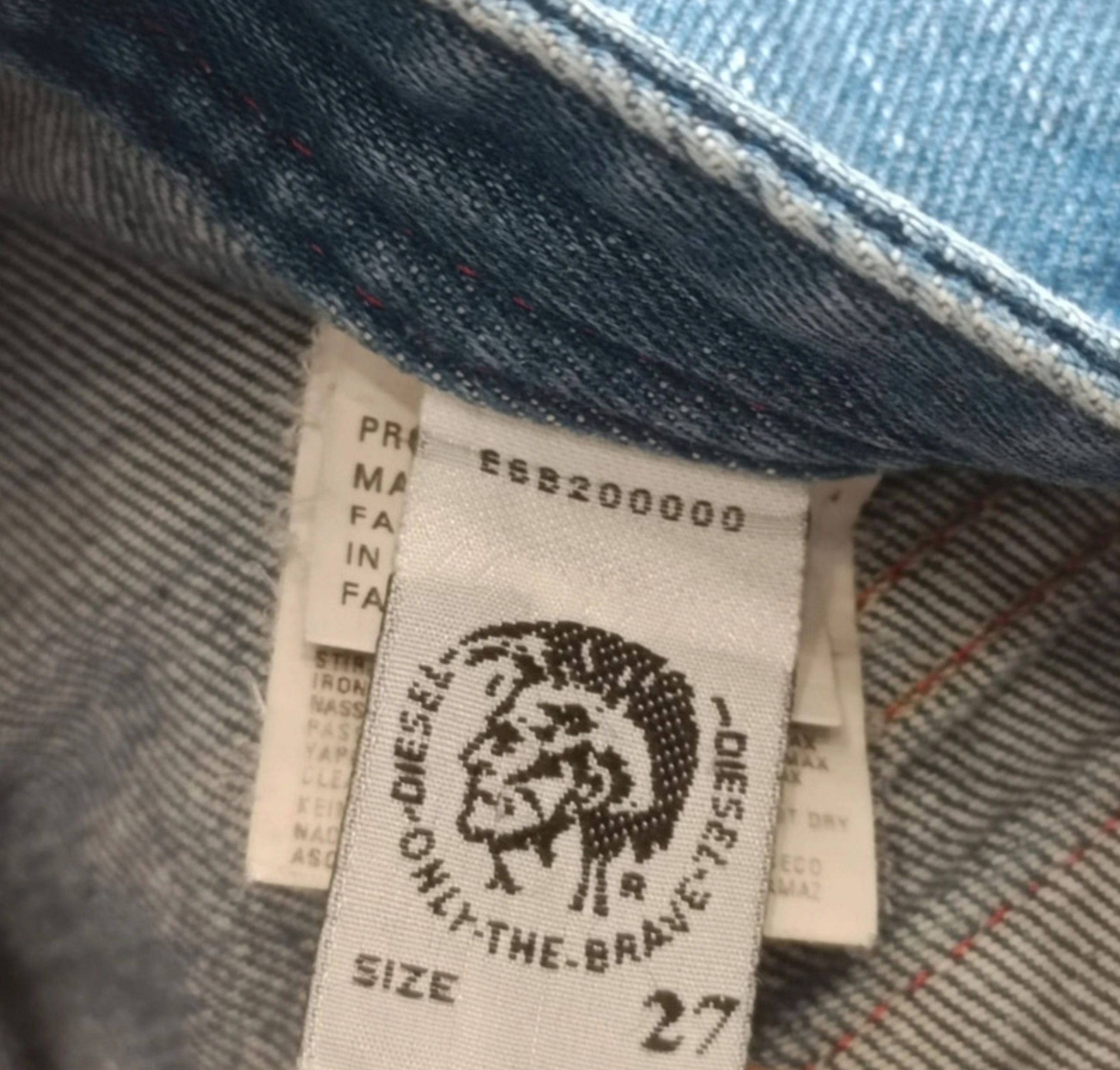 Diesel Diesel vintage jeans straight 27 Size 27" / US 4 / IT 40 - 7 Thumbnail