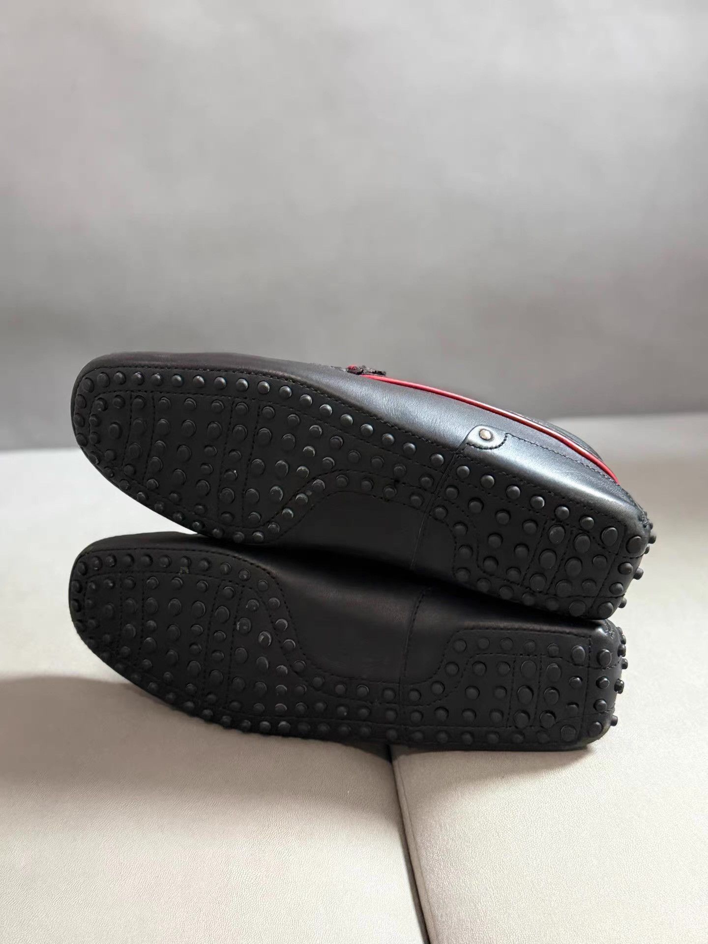 Tod's Tod's Black Ferrari Driving Shoes Ｑ20 Size US 7 / EU 40 - 4 Thumbnail