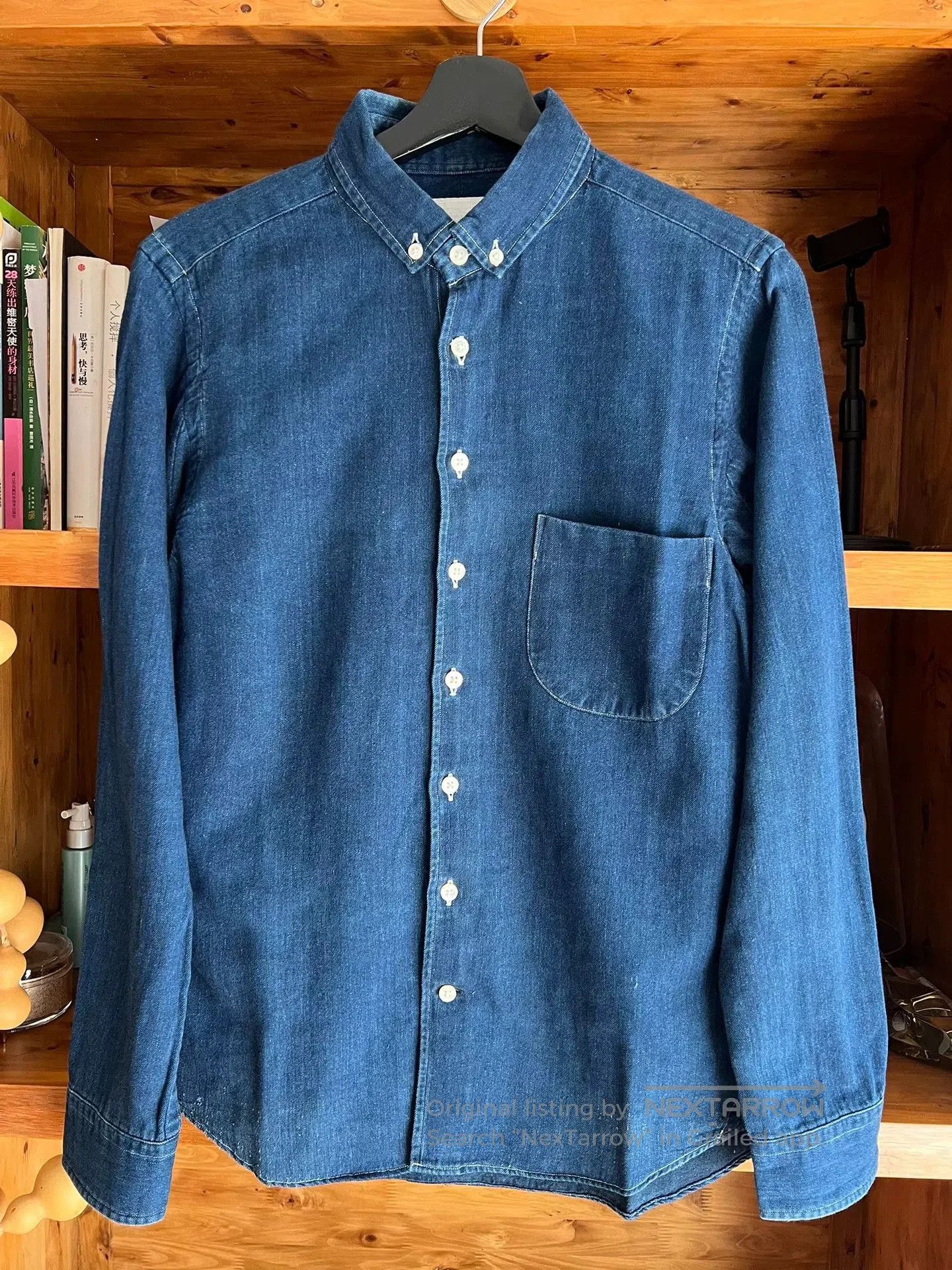 Nanamica Nanamica Japanese Indigo Denim Shirt. Size US S / EU 44-46 / 1 - 1 Thumbnail