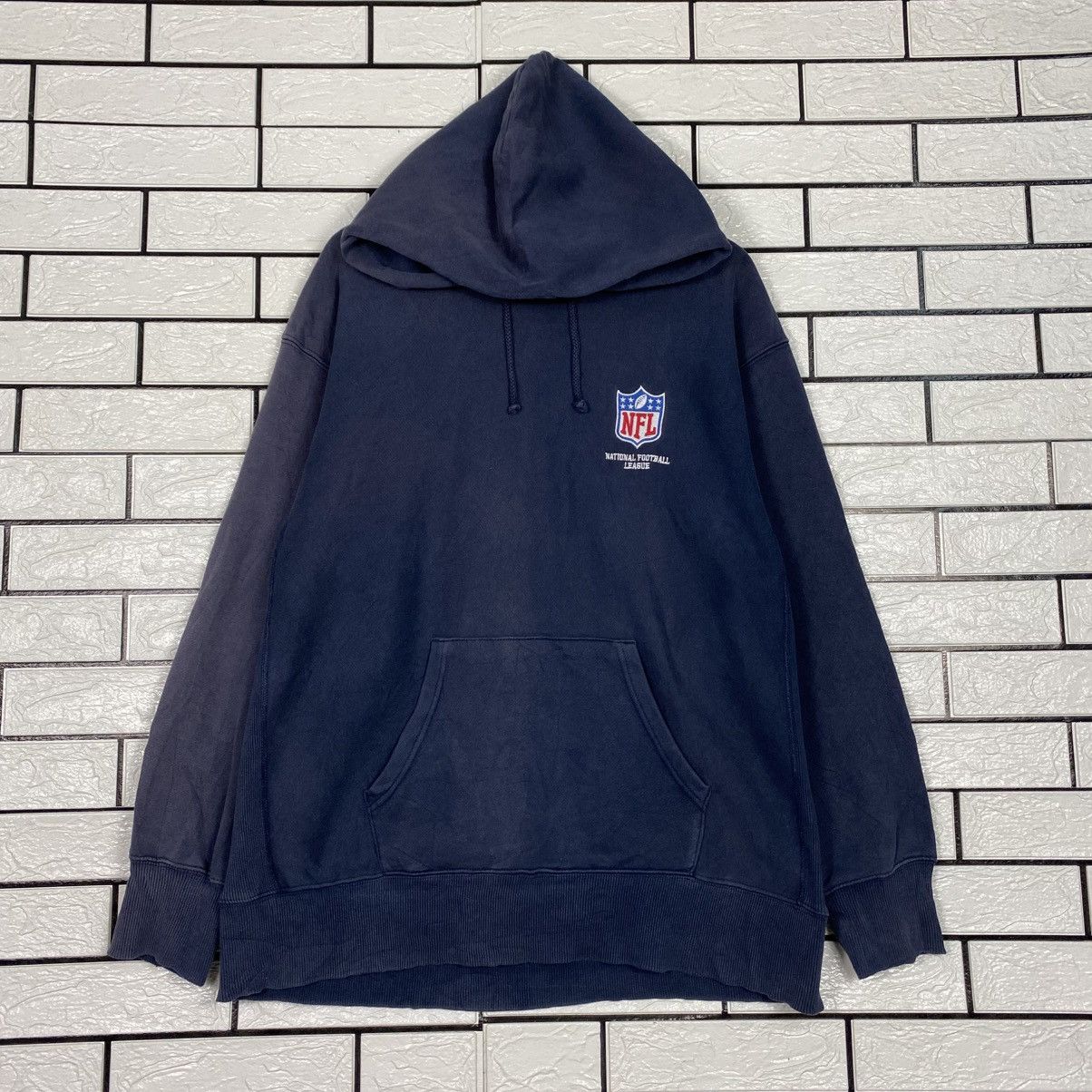 Japanese Brand Vintage Hoodie Pull Over NFL Team Big Logo Size US XL / EU 56 / 4 - 2 Thumbnail