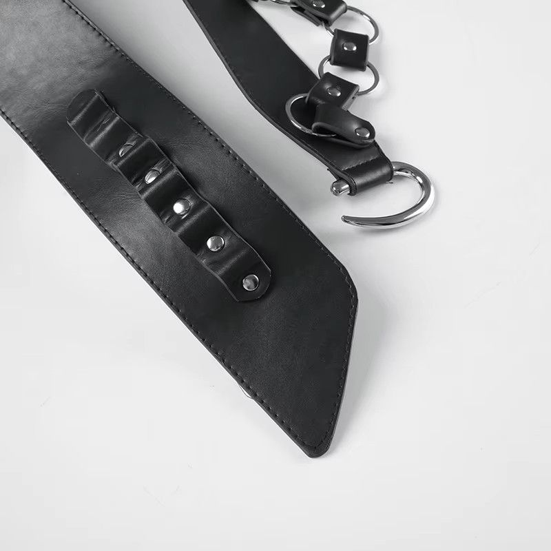 Japanese Brand Korean Style Aesthetic Sashes Casual Grunge Belts Y2k Size ONE SIZE - 10 Thumbnail