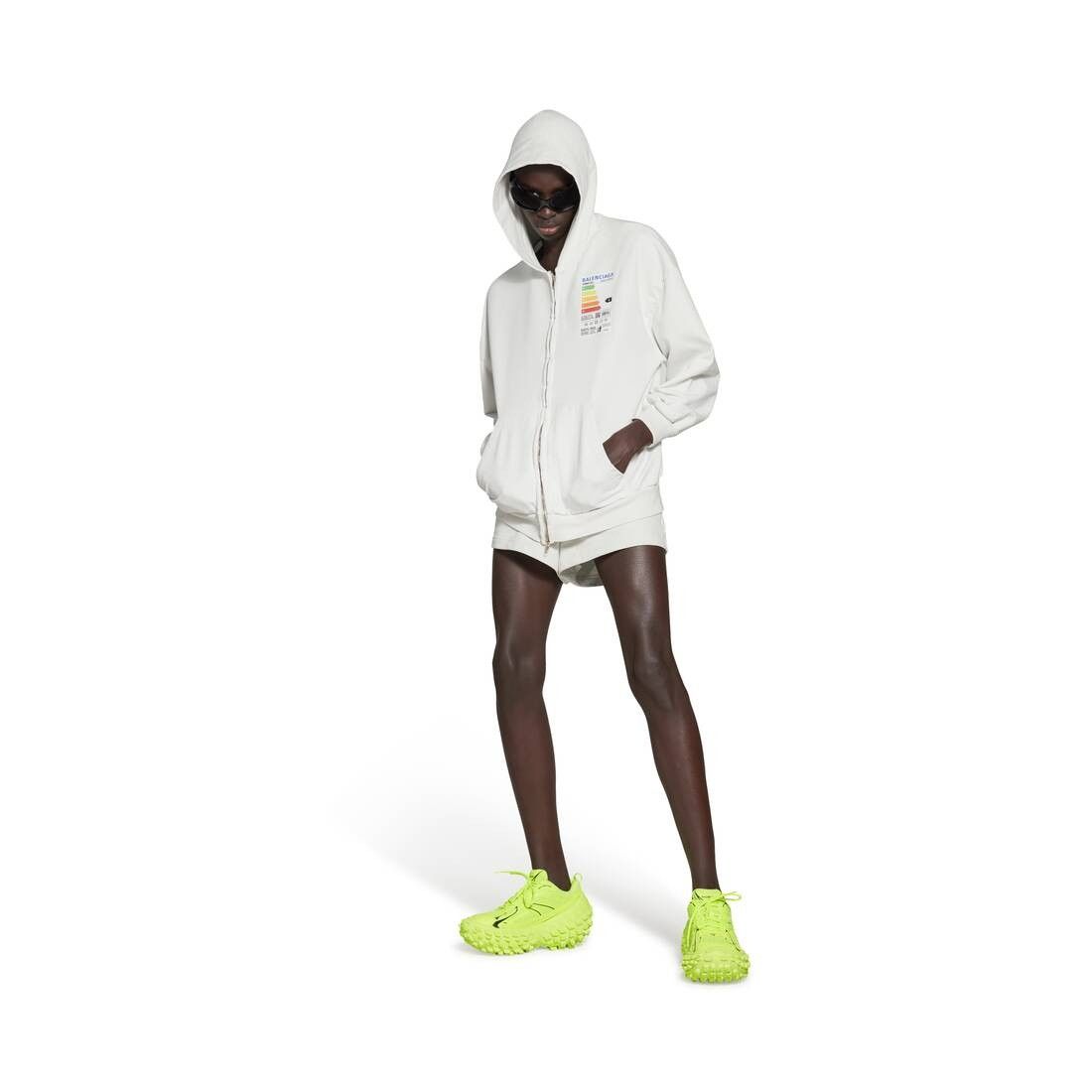 Balenciaga o1la1rc1a0325 Bouncer Sneakers in Fluo Yellow Size US 11 / EU 44 - 4 Thumbnail