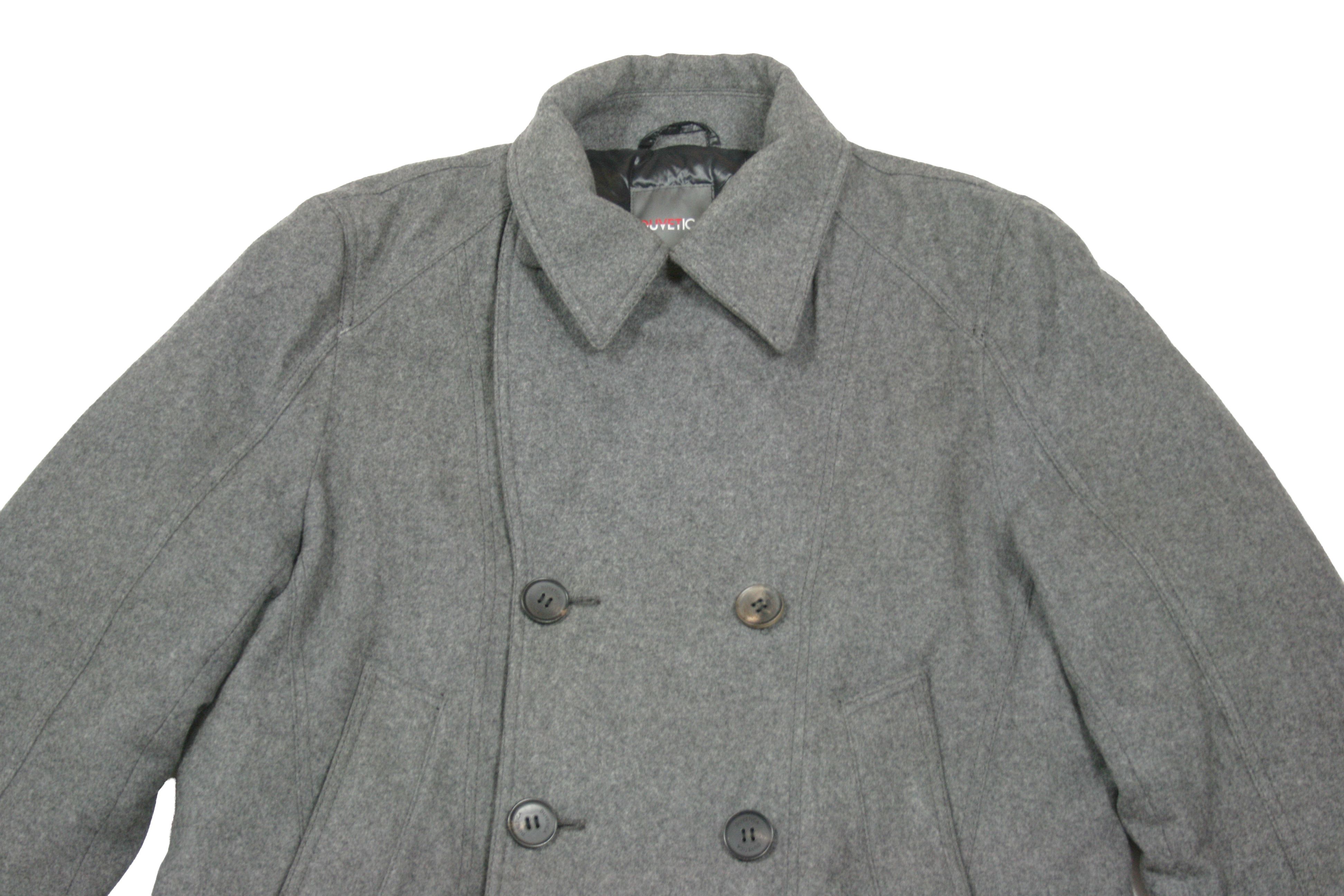 Duvetica Double Breasted Wool Down Filled Pea Coat Size US M / EU 48-50 / 2 - 3 Thumbnail