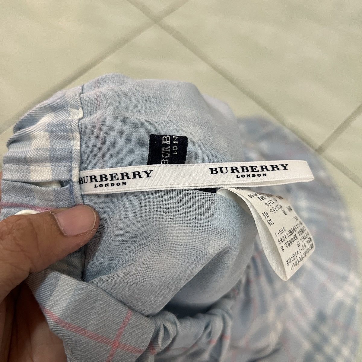 Burberry 🔥 BURBERRY IVY BLUE NOVA CHECK SKIRTS Size 38" / US 16 / IT 52 - 8 Thumbnail