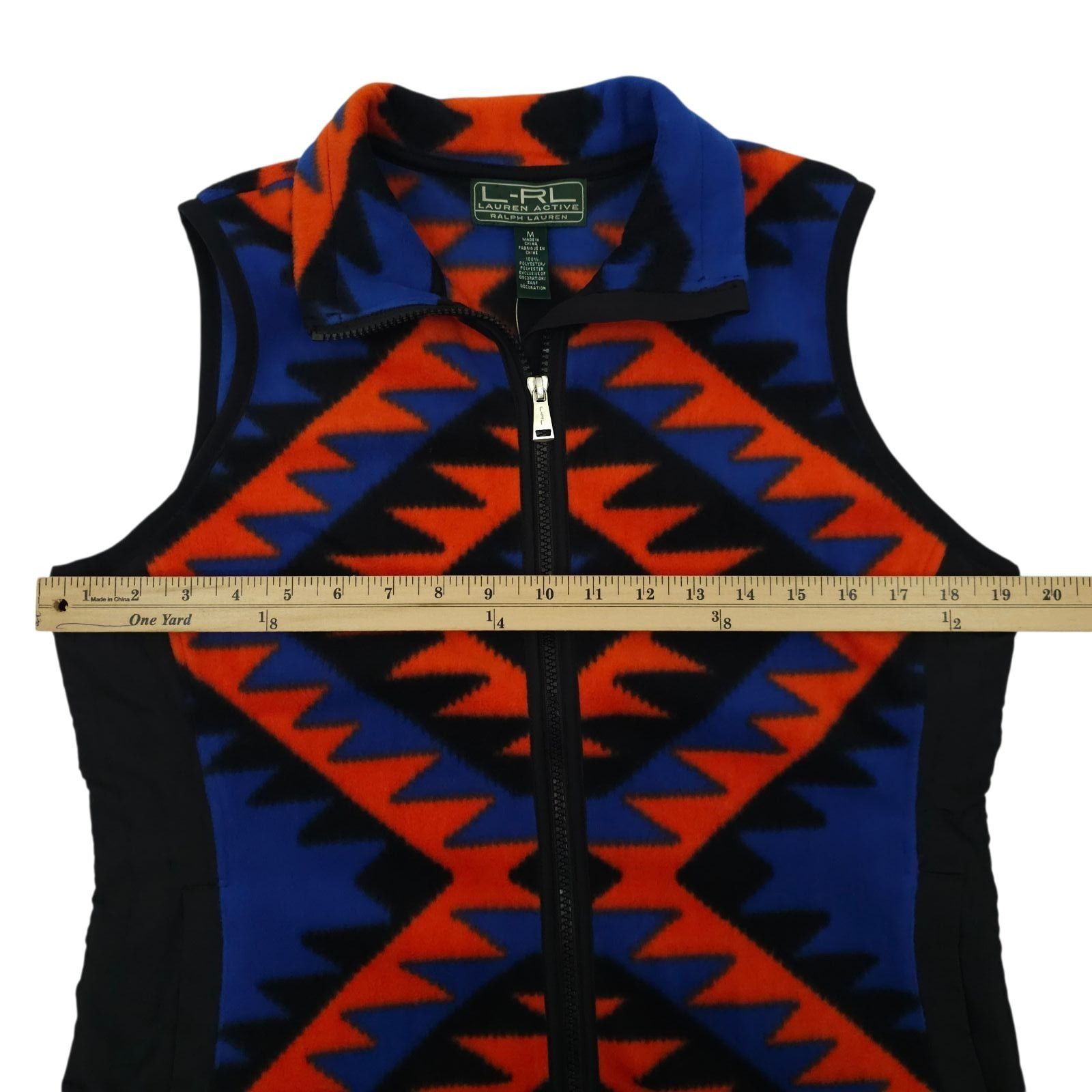Lauren Ralph Lauren Lauren Ralph Lauren Fleece Vest M Southwest Aztec Geometric Size M / US 6-8 / IT 42-44 - 3 Thumbnail