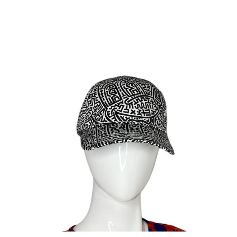 Coach Disney Mickey Mouse X Keith Haring Baseball buying Hat Black/White