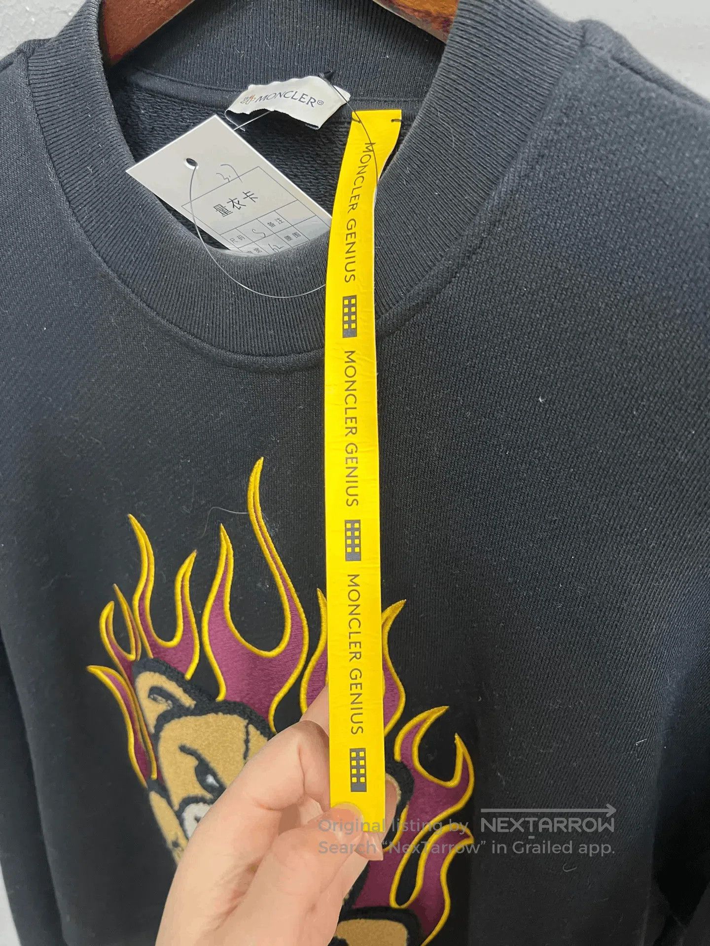 Palm Angels Moncler x Palm Angels Sweatshirt. Size US S / EU 44-46 / 1 - 3 Thumbnail