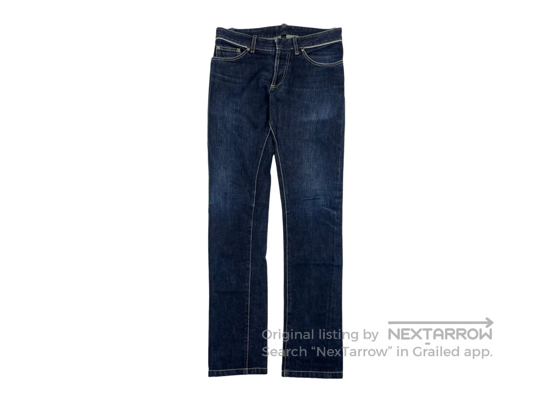 Balenciaga Balenciaga Light blue washed straight-leg jeans Size US 30 / EU 46 - 1 Thumbnail