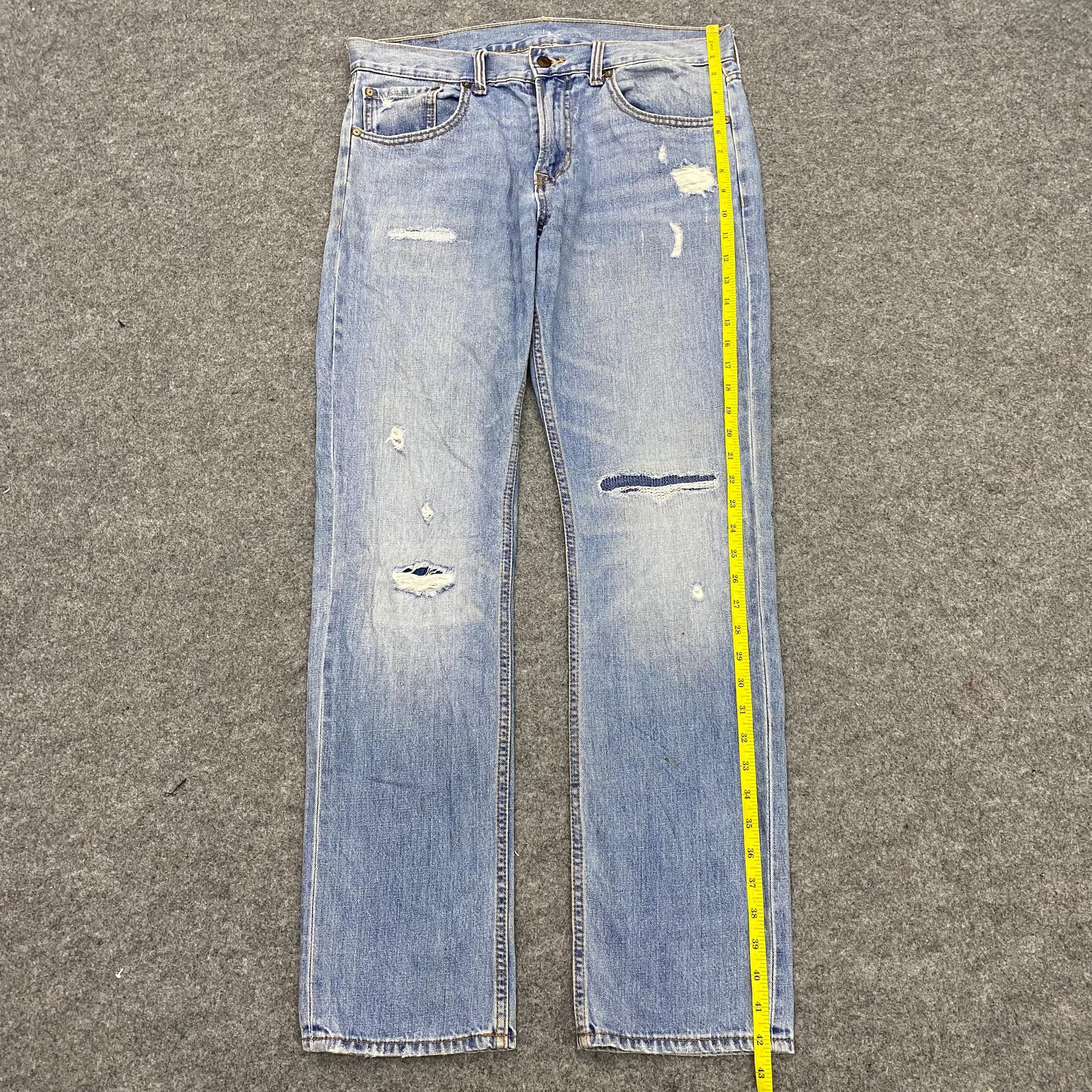 If Six Was Nine 💥Best Offer💥Old Navy Japanese Brand Patchwork Denim Size US 34 / EU 50 - 2 Thumbnail