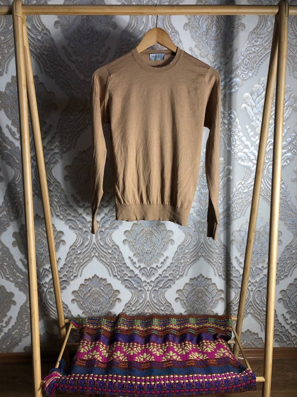 John Smedley × Vintage VERY RARE JOHN SMEDLEY WOOL SWEATER ENGLAND STYLE LUXURY Y2K Size US M / EU 48-50 / 2 - 1 Thumbnail