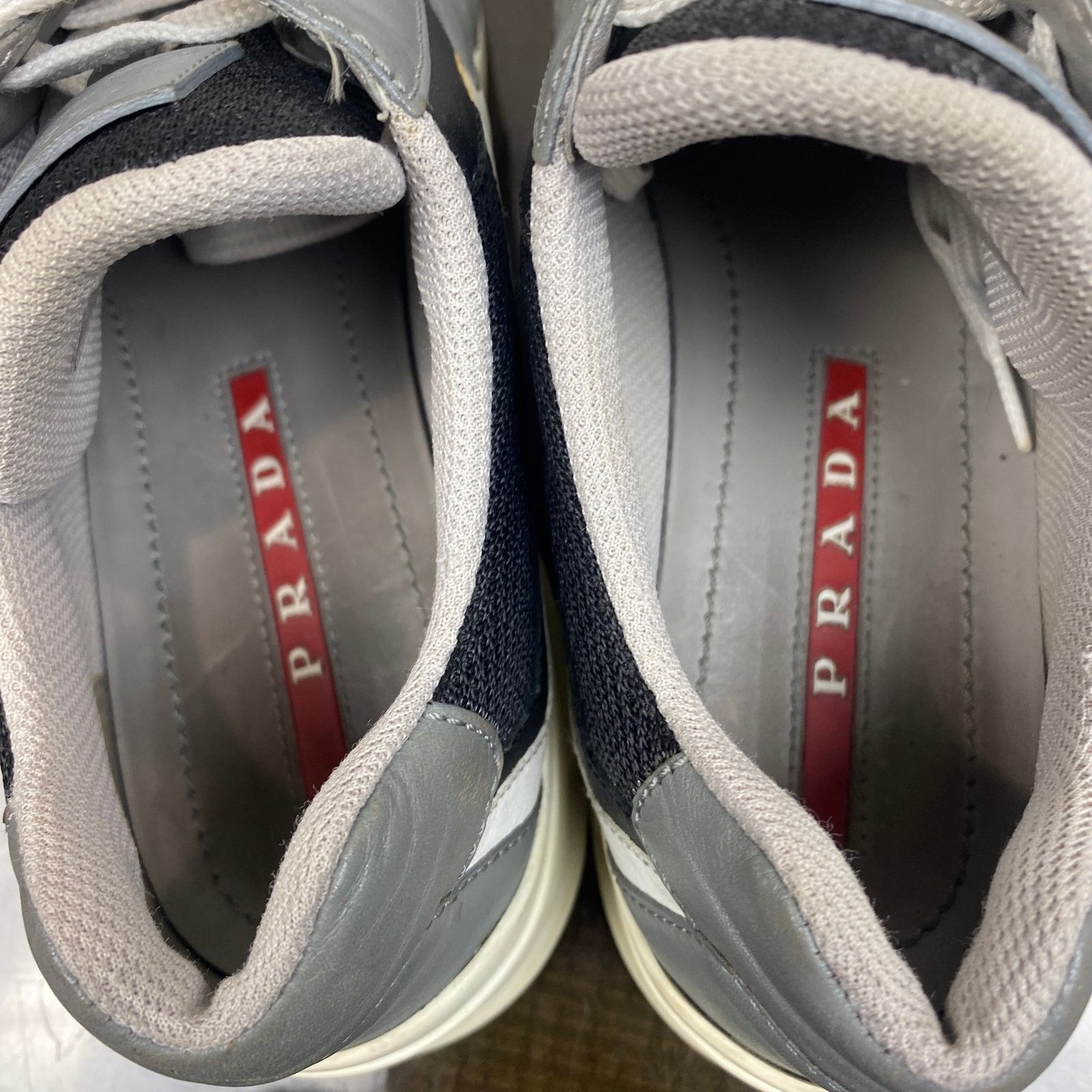 Prada Prada Polarius Leather Trainers Sneakers Shoes 36.5 US 6.5 Size US 6.5 / IT 36.5 - 8 Thumbnail