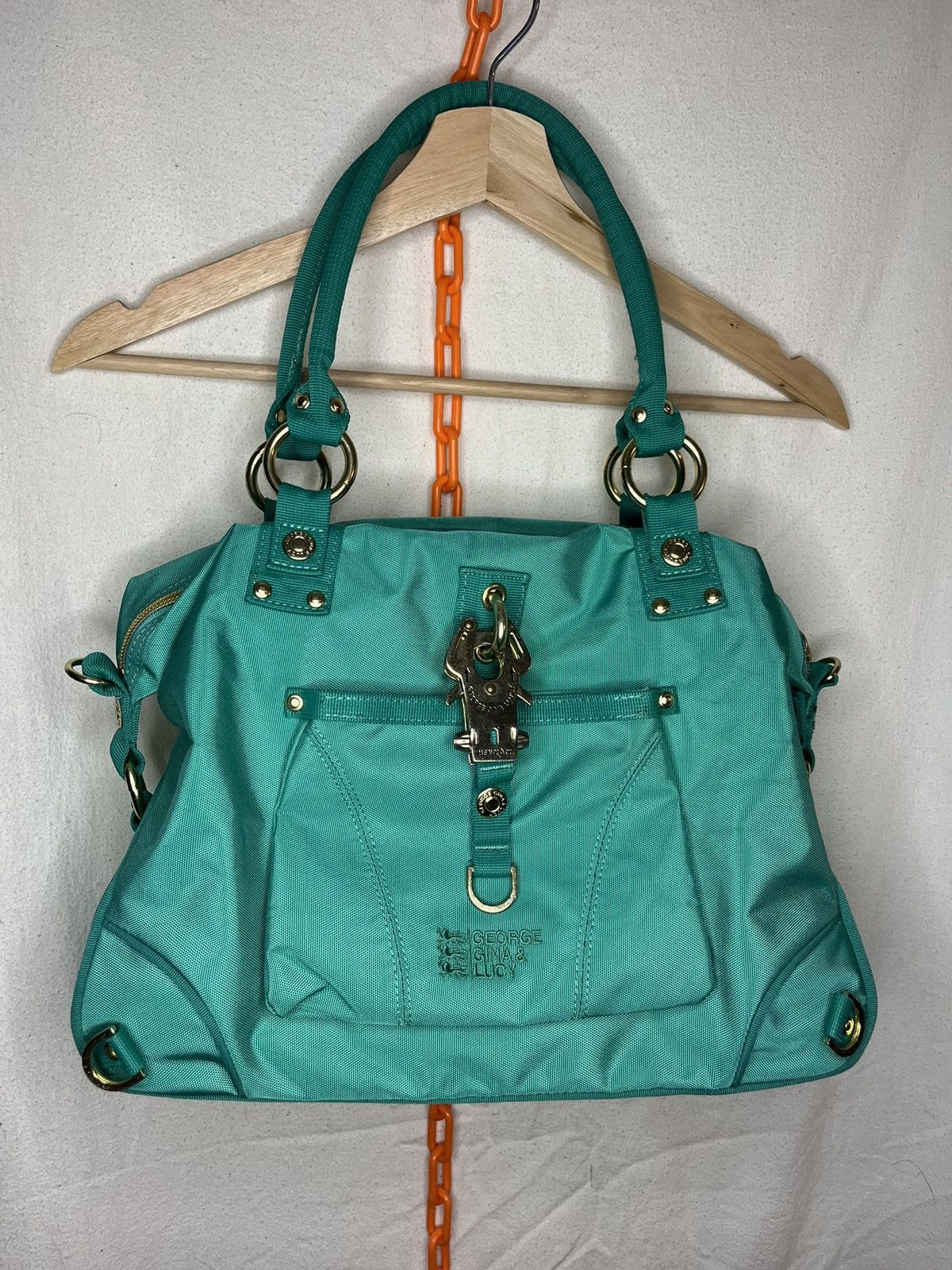 Teal George Gina & Lucy Tactical Bag