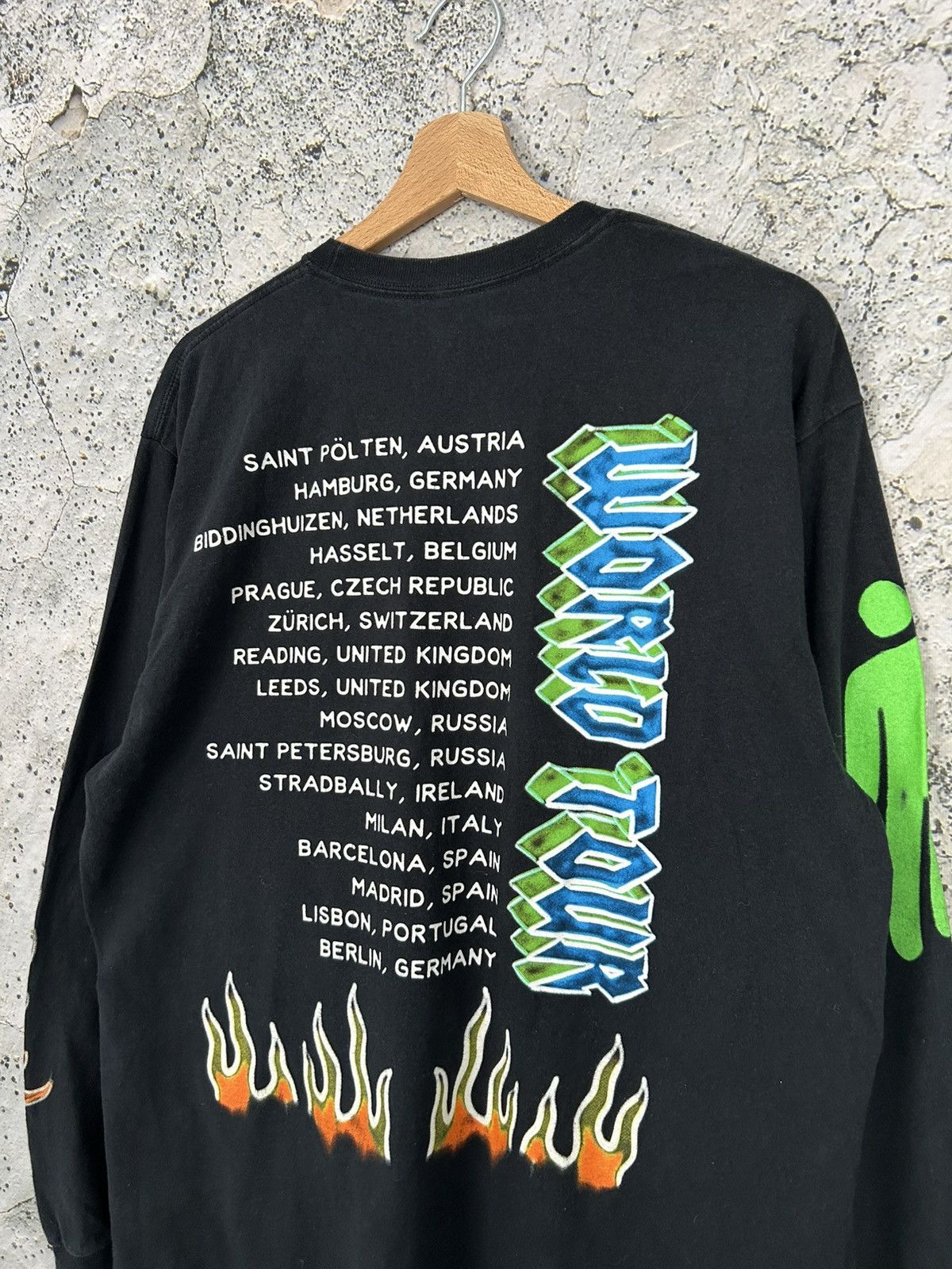 Band Tees Billie Eilish World Tour Rare Longsleeve Streetwear Band Size US L / EU 52-54 / 3 - 3 Thumbnail