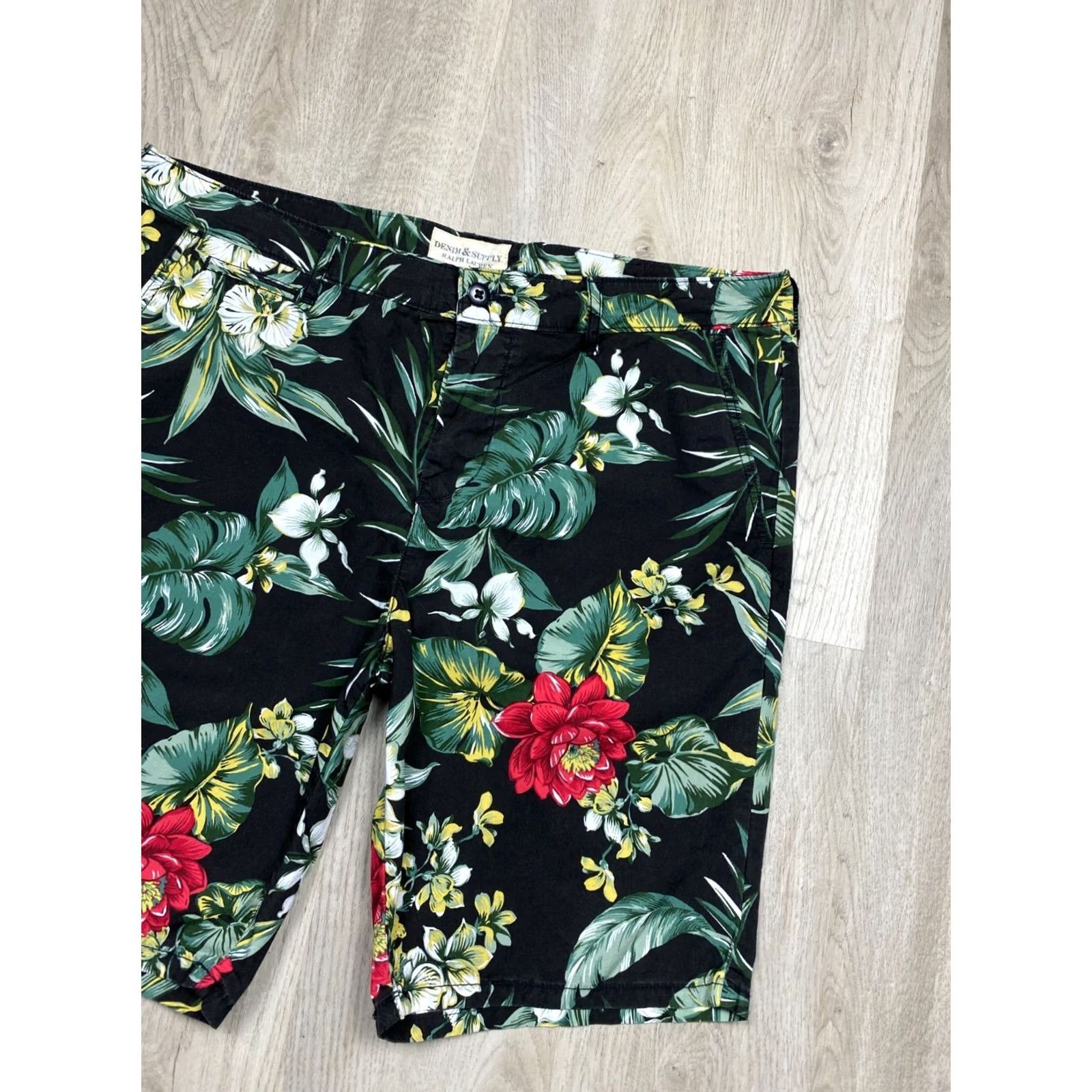 Polo Ralph Lauren Denim & Supply Ralph Lauren Mens Floral Print Shorts Polo Denim & Supply Polo Size US M / EU 48-50 / 2 - 2 Thumbnail