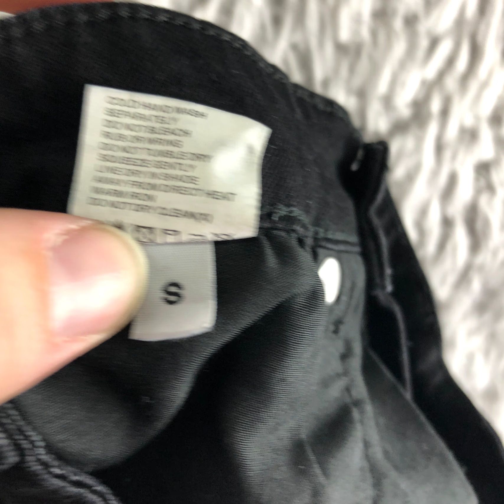 Denime Just Quella Black Jean Skirt Womens Size 4 Denim Button Midi Short Skirt Climate: Spring Summer Fall Vintage No Women Mens? Size 27" / US 4 / IT 40 - 8 Thumbnail