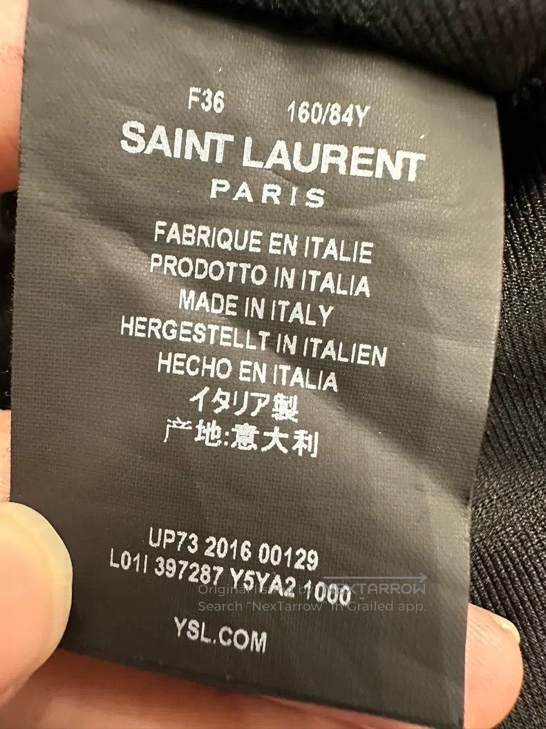 Saint Laurent Paris Saint Laurent Paris Motorcycle Zip Leather Jacket Size XS / US 0-2 / IT 36-38 - 6 Thumbnail