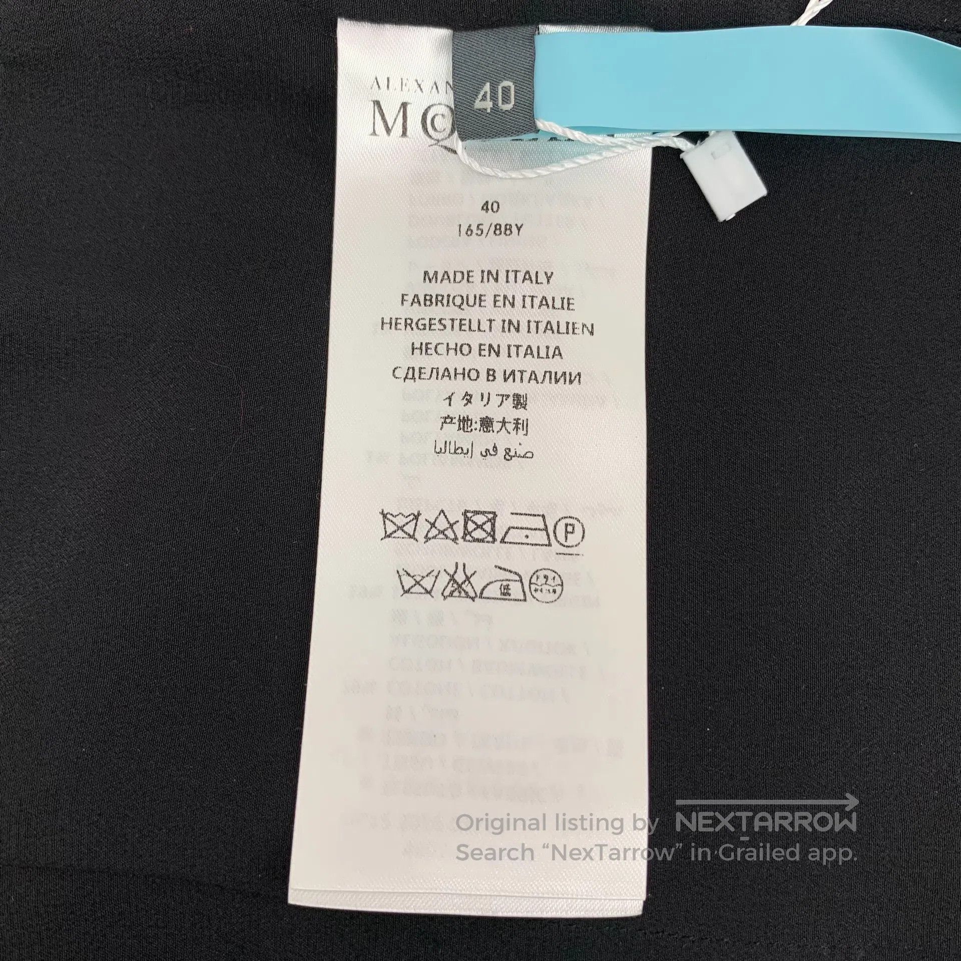 Alexander McQueen Alexander McQueen Red Cotton Round Neck Short Sleeve Weave Size S / US 4 / IT 40 - 6 Thumbnail