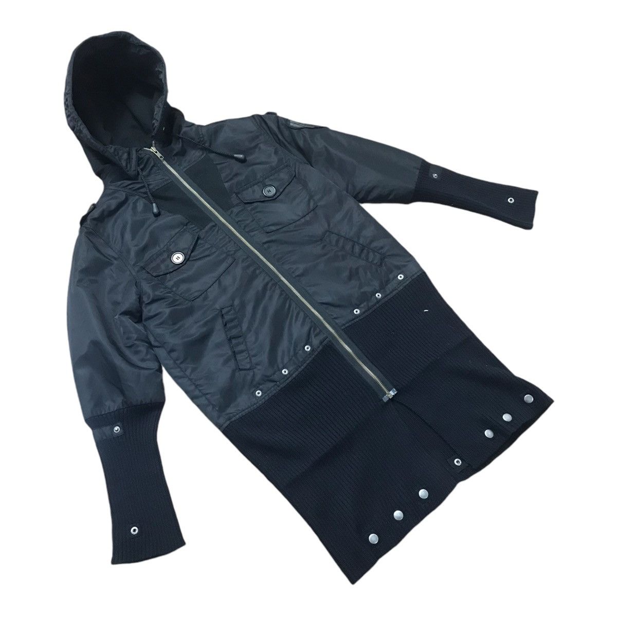 If Six Was Nine × Japanese Brand × Seditionaries 0051 MFG War Black Hoodie Jacket Size US M / EU 48-50 / 2 - 2 Thumbnail