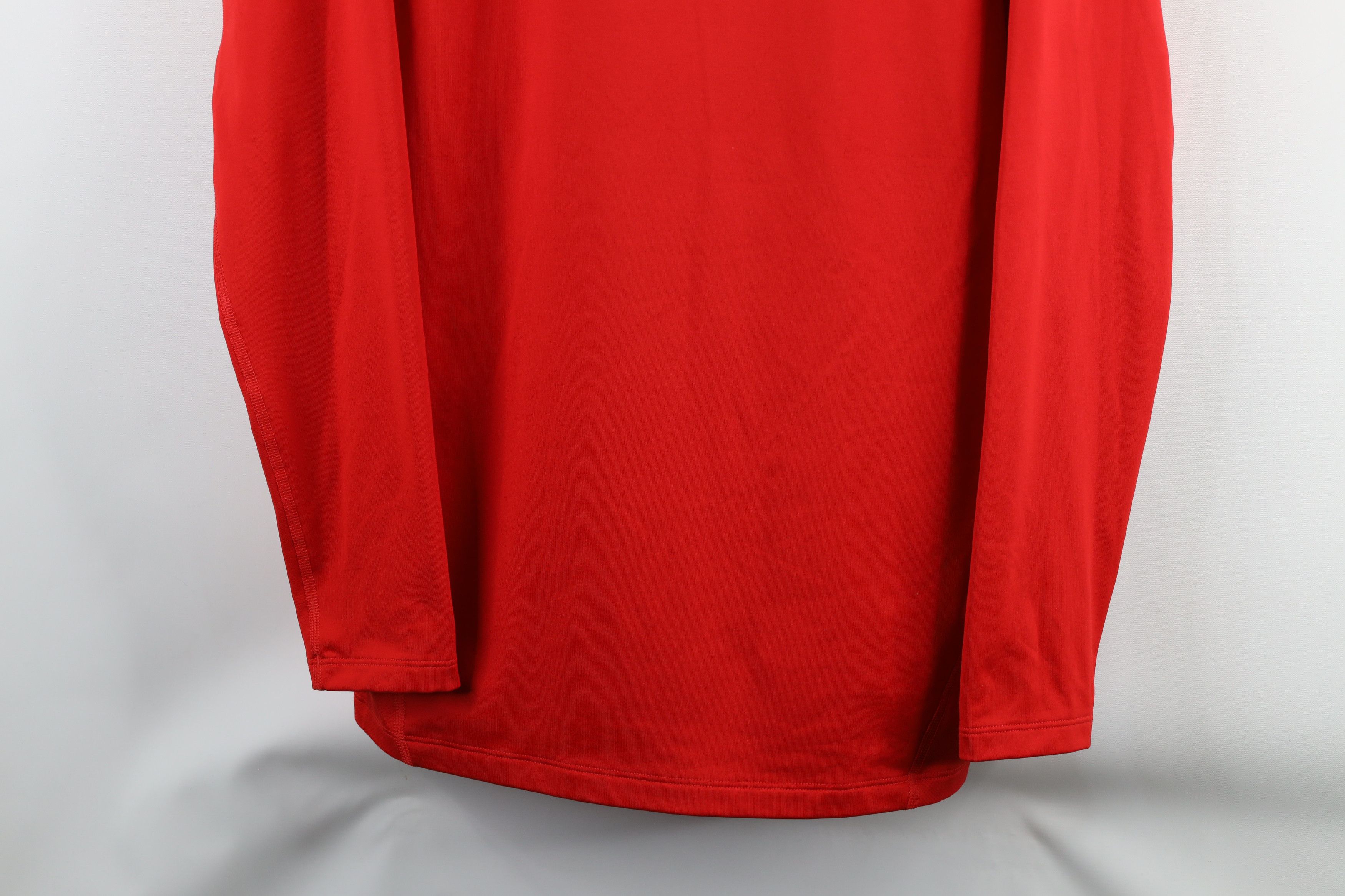 Under Armour × Vintage Under Armour Compression Mock Neck Long Sleeve T-Shirt Red Size US XXL / EU 58 / 5 - 3 Thumbnail