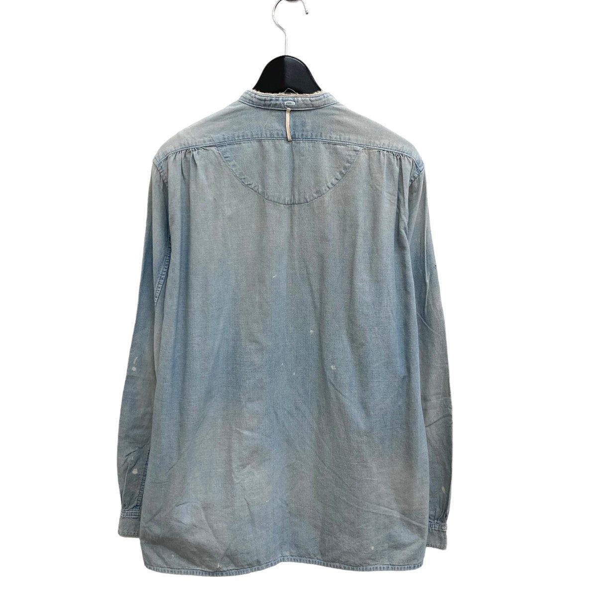 Undercover Undercover 12AW Shambray Bullover Denim Shirt J9404-2 Size US M / EU 48-50 / 2 - 2 Thumbnail