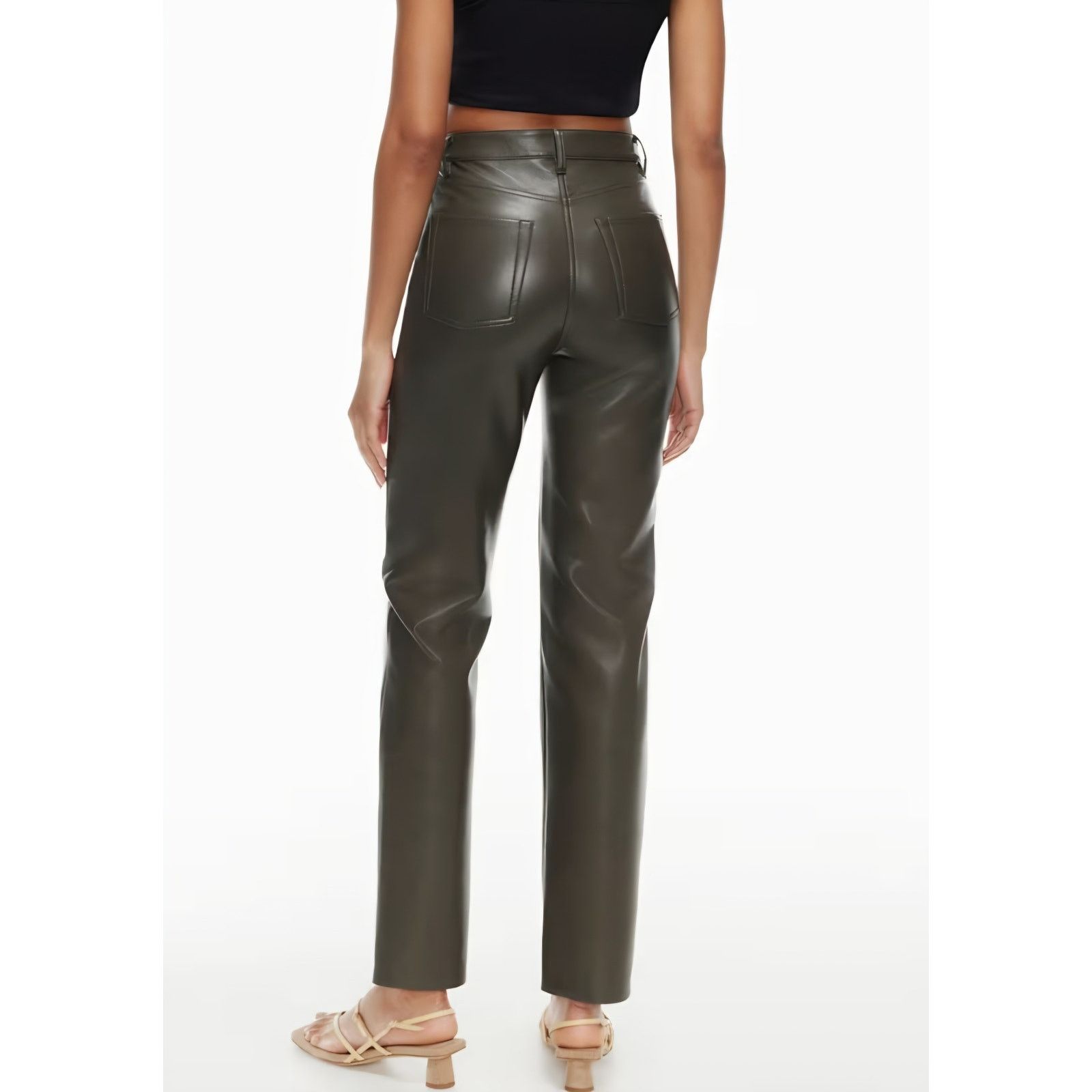 Aritzia Aritzia/Wilfred Melina Vegan Leather Pant Size 36" / US 14 / IT 50 - 2 Thumbnail