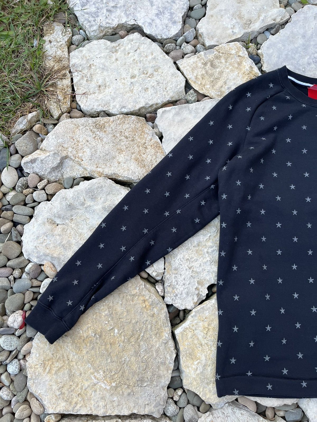 Nike × Vintage rare Nike AF1 Air Force 1 sweatshirt star all over print Size US M / EU 48-50 / 2 - 14 Thumbnail