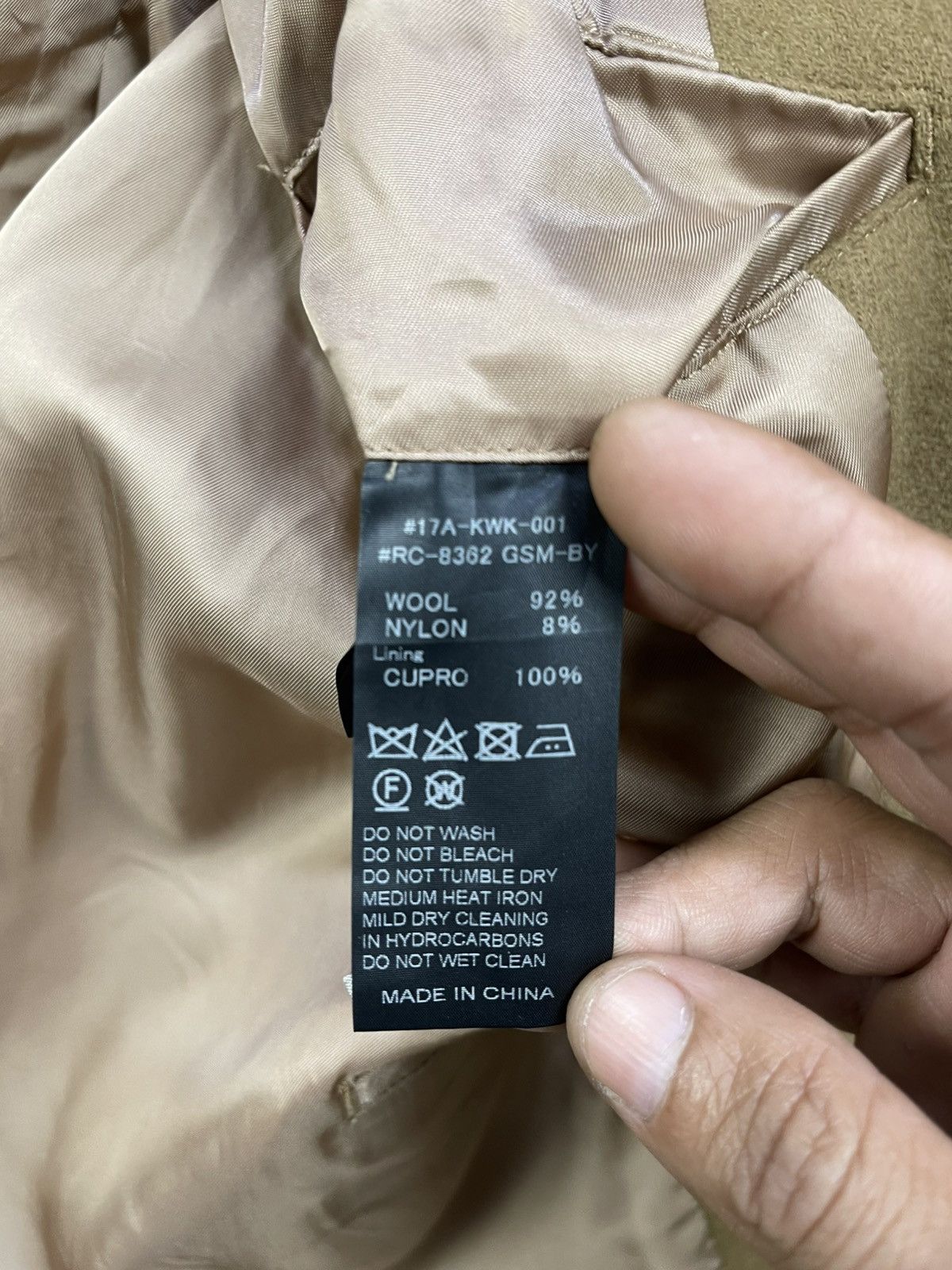 Orcival Orcival Melton Wool Single Breasted Peacoat Size XS / US 0-2 / IT 36-38 - 12 Thumbnail