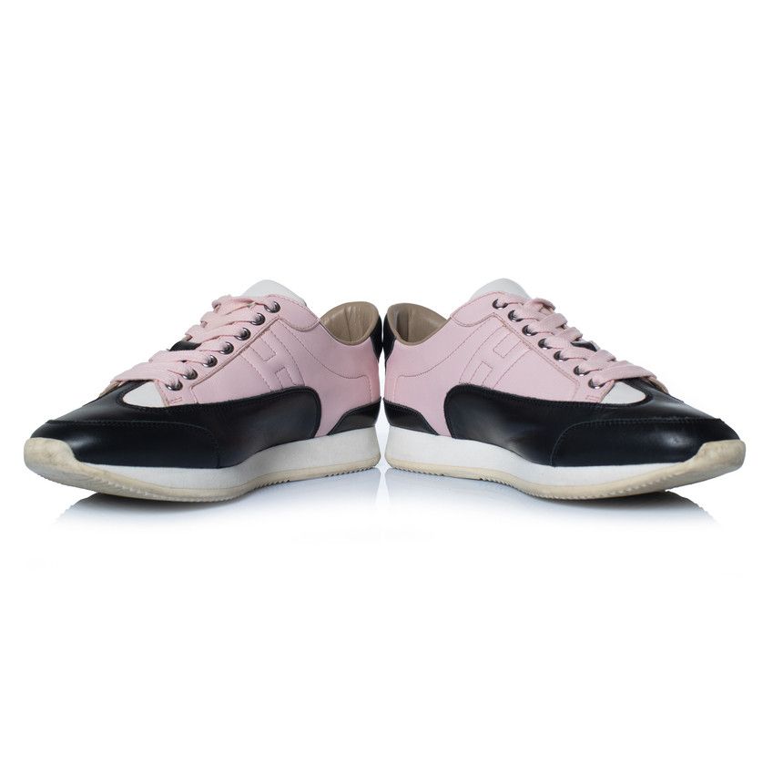 Hermes Hermes, Goal sneakers in black and pink Size US 9 / IT 39 - 6 Thumbnail