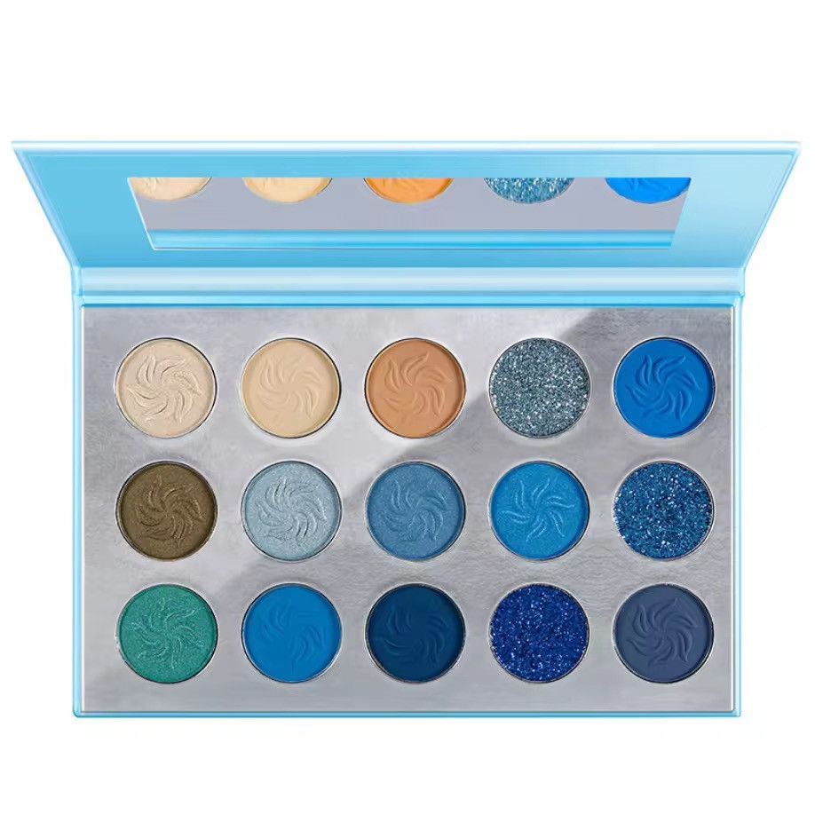Other 15 Colors Eyeshadow Palette High Pigmented Cheap Nude Vegan Size ONE SIZE - 5 Thumbnail