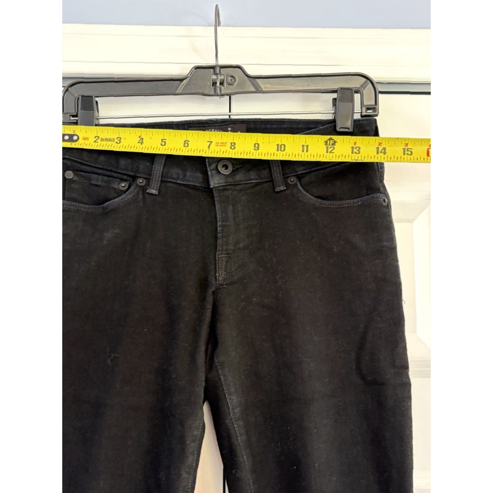 Lucky Brand Lucky Brand Lolita Skinny Jeans Black Denim 2 Regular Women Slim 5-Pocket Distressed Stretch Size 26" / US 2 / IT 38 - 3 Thumbnail