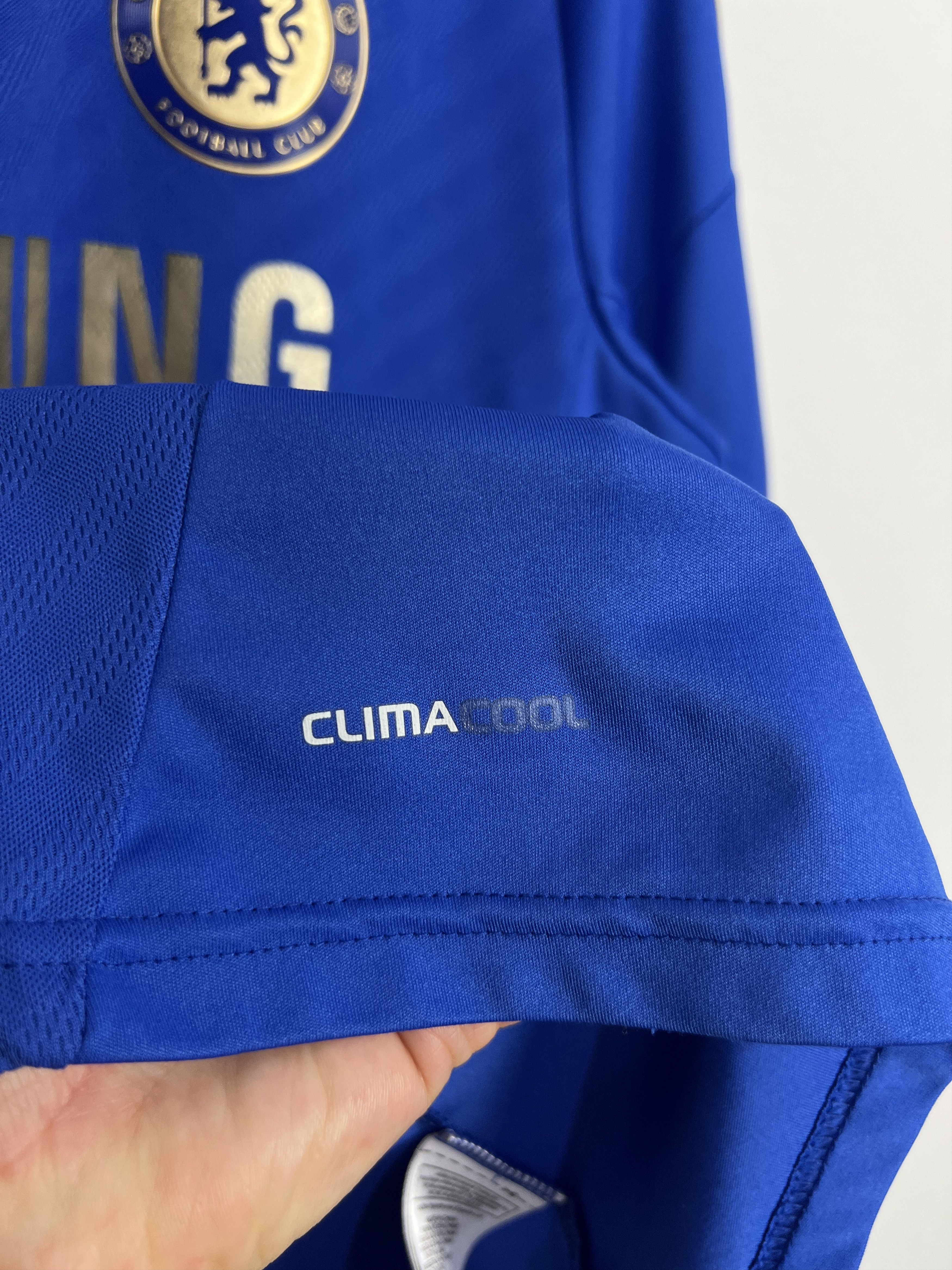 Adidas Chelsea Home football shirt 2012 #12 Champions Jersey Trikot Size US L / EU 52-54 / 3 - 4 Thumbnail