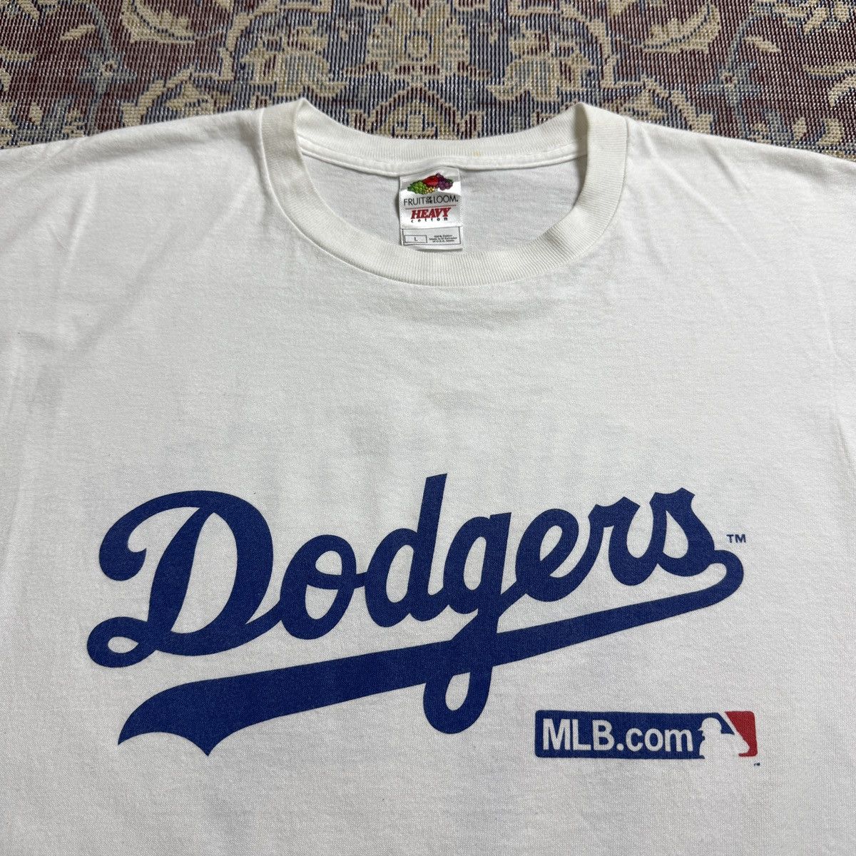 MLB 2000s The LA Dodgers MLB.com baseball team tee y2k Size US L / EU 52-54 / 3 - 1 Thumbnail