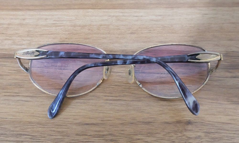 Silhouette Vintage Silhouette M6410 Oval Eyeglasses Size ONE SIZE - 9 Thumbnail
