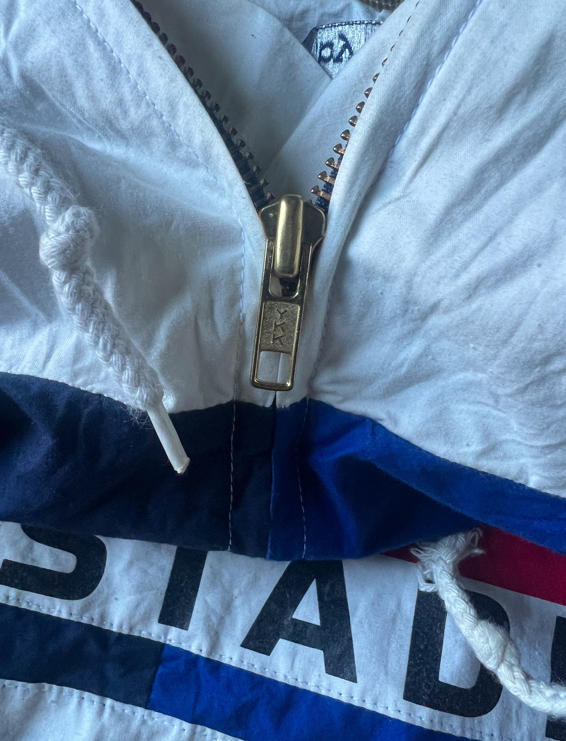 Polo Ralph Lauren 1992 OG Polo Ralph Lauren Stadium "Bib" Poplin Windbreaker Size US L / EU 52-54 / 3 - 9 Thumbnail