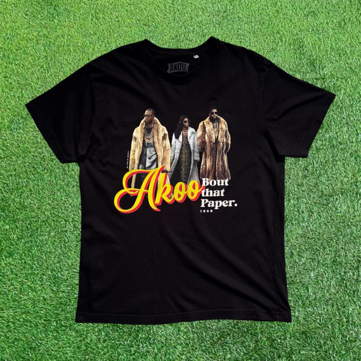 AKOO AKOO Bout That Paper T-Shirt Size US XL / EU 56 / 4 - 1 Thumbnail