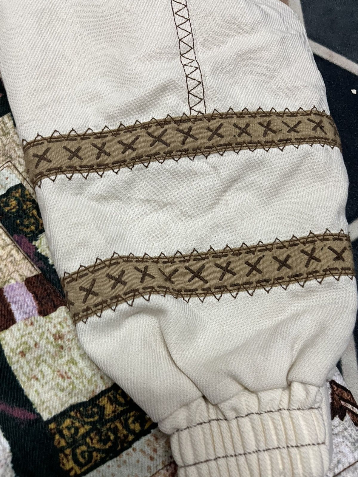 Japanese Brand 💥Vintage EVANOVA Japan Baroque Tribal Motives Size US L / EU 52-54 / 3 - 10 Thumbnail