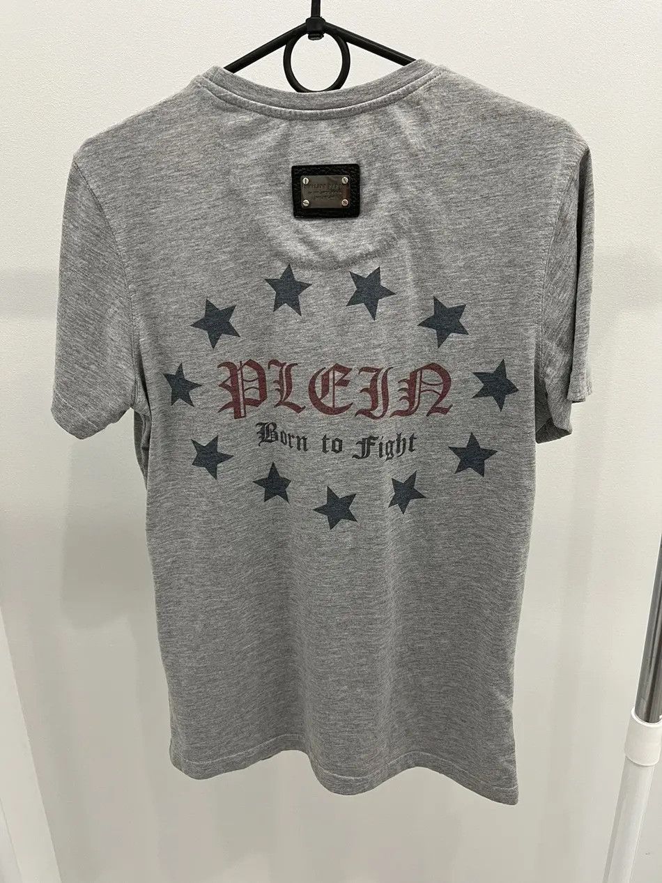 Philipp Plein Philipp Plein X Rocky Balboa Grey Crystal T-shirt Tee Size US L / EU 52-54 / 3 - 2 Thumbnail
