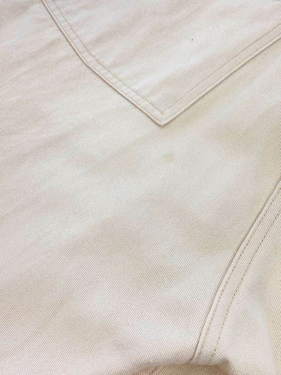 Taiga Takahashi White Cotton Engineer Trousers Solid Color Size US 30 / EU 46 - 7 Thumbnail