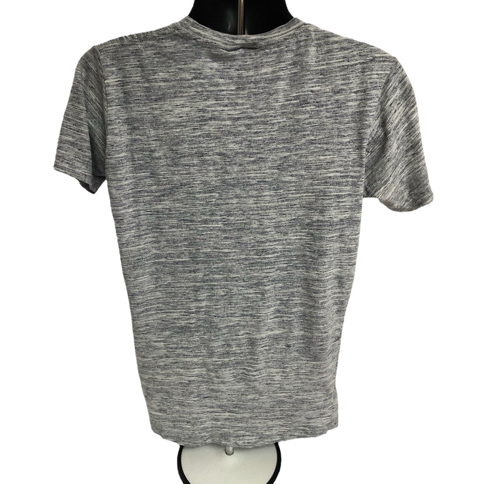 Nicce London Nicce London Men’s Grey Marl Panel T-Shirt Med Short Sleeve Size US M / EU 48-50 / 2 - 2 Thumbnail