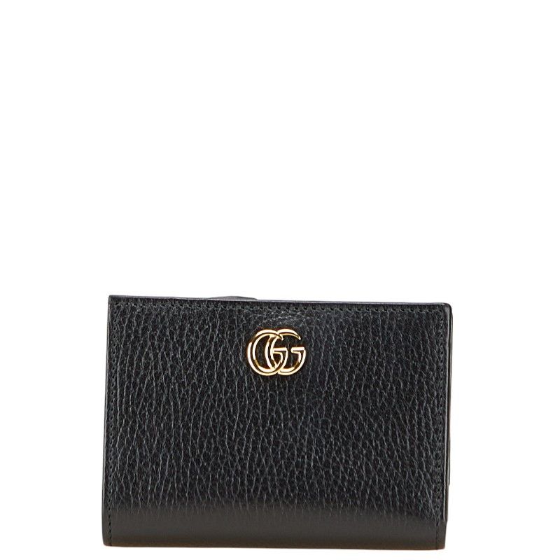 Gucci Gucci Gucci Double G Japan Limited Leather Wallet Leather Short Wallet 772738 Size ONE SIZE - 1 Thumbnail