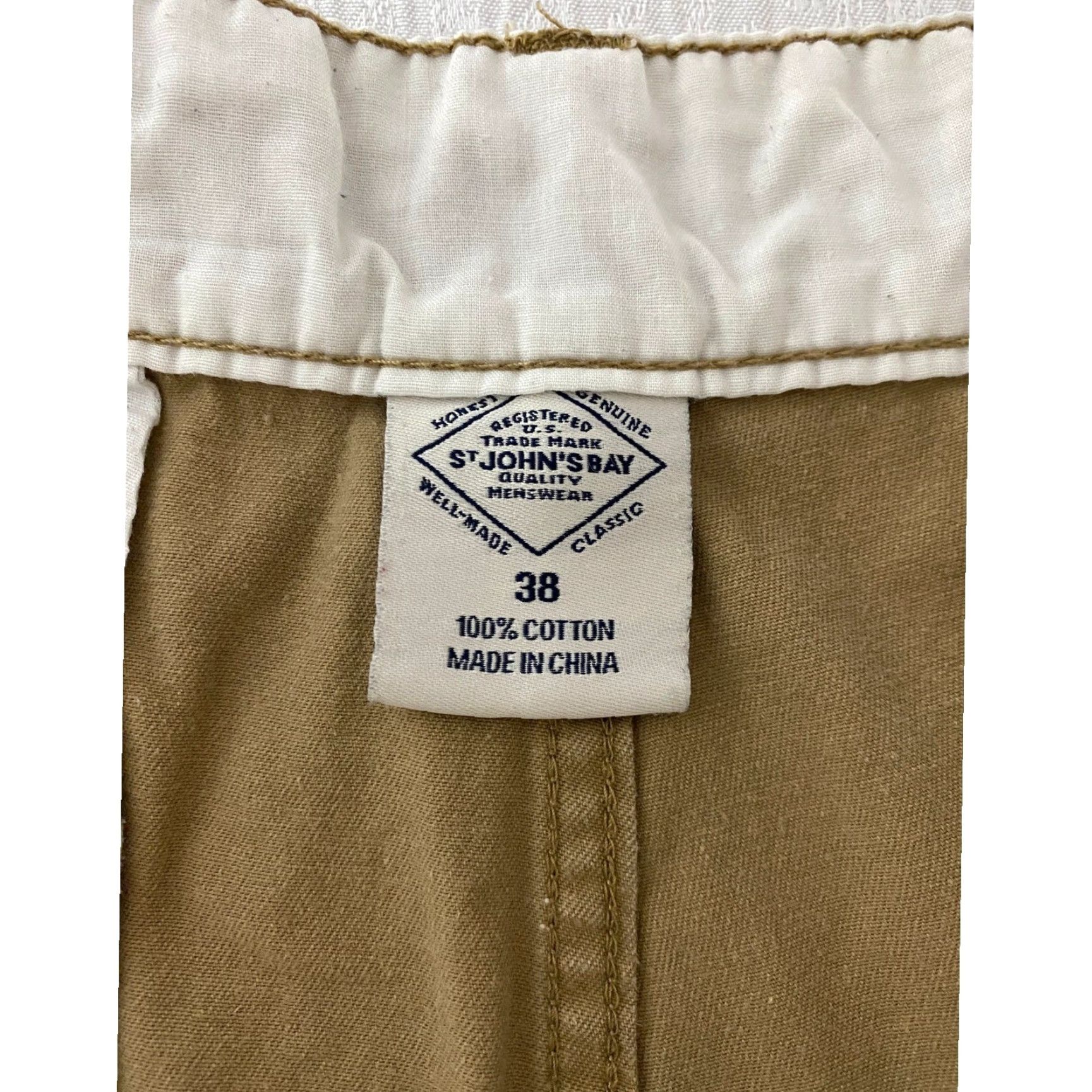 Vintage St. John's Bay Chino Shorts Shirt? Size US 38 / EU 54 - 8 Thumbnail